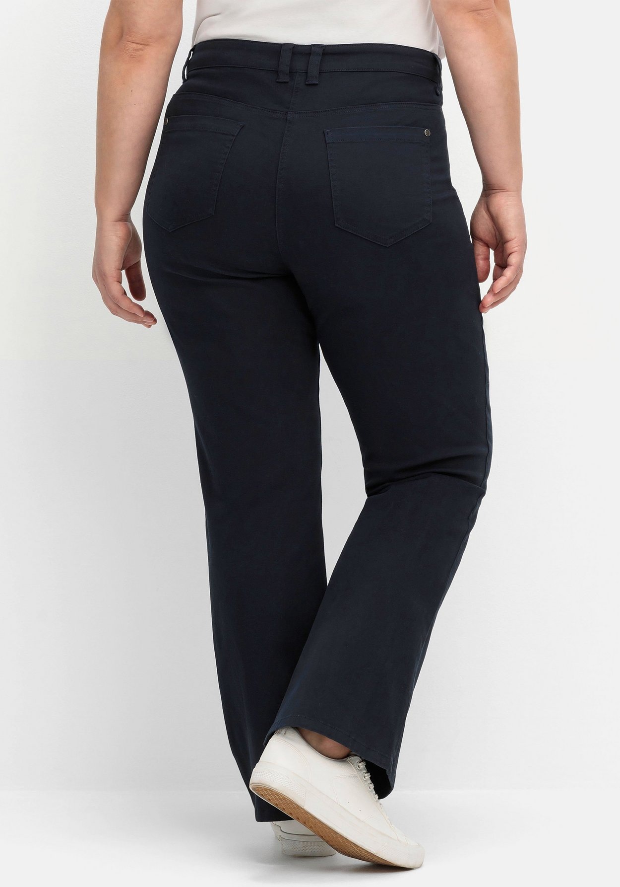 Sheego Stretch-Hose »Twillhose in Bootcutform mit Shaping-Einsatz«