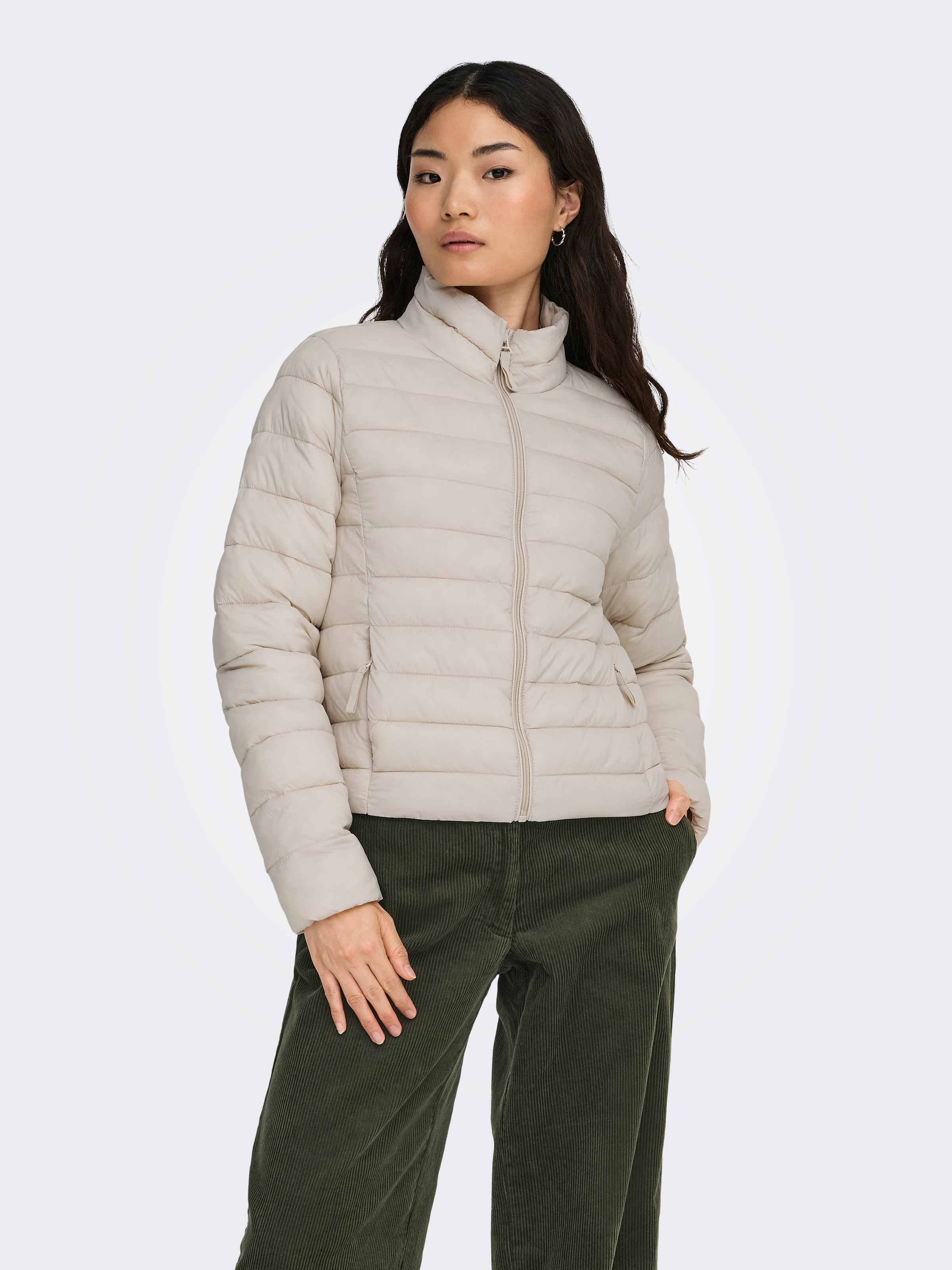 ONLY Steppjacke »ONLTAHIA LW QUILTED JACKET OTW NOOS« ohne Kapuze Kunstfaser