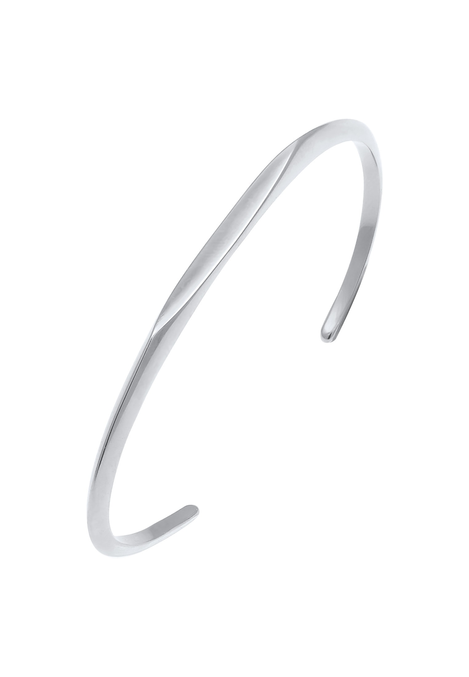 Elli Premium Armreif »Armband Armreif Offen Verstellbar Basic 925 Silber«
