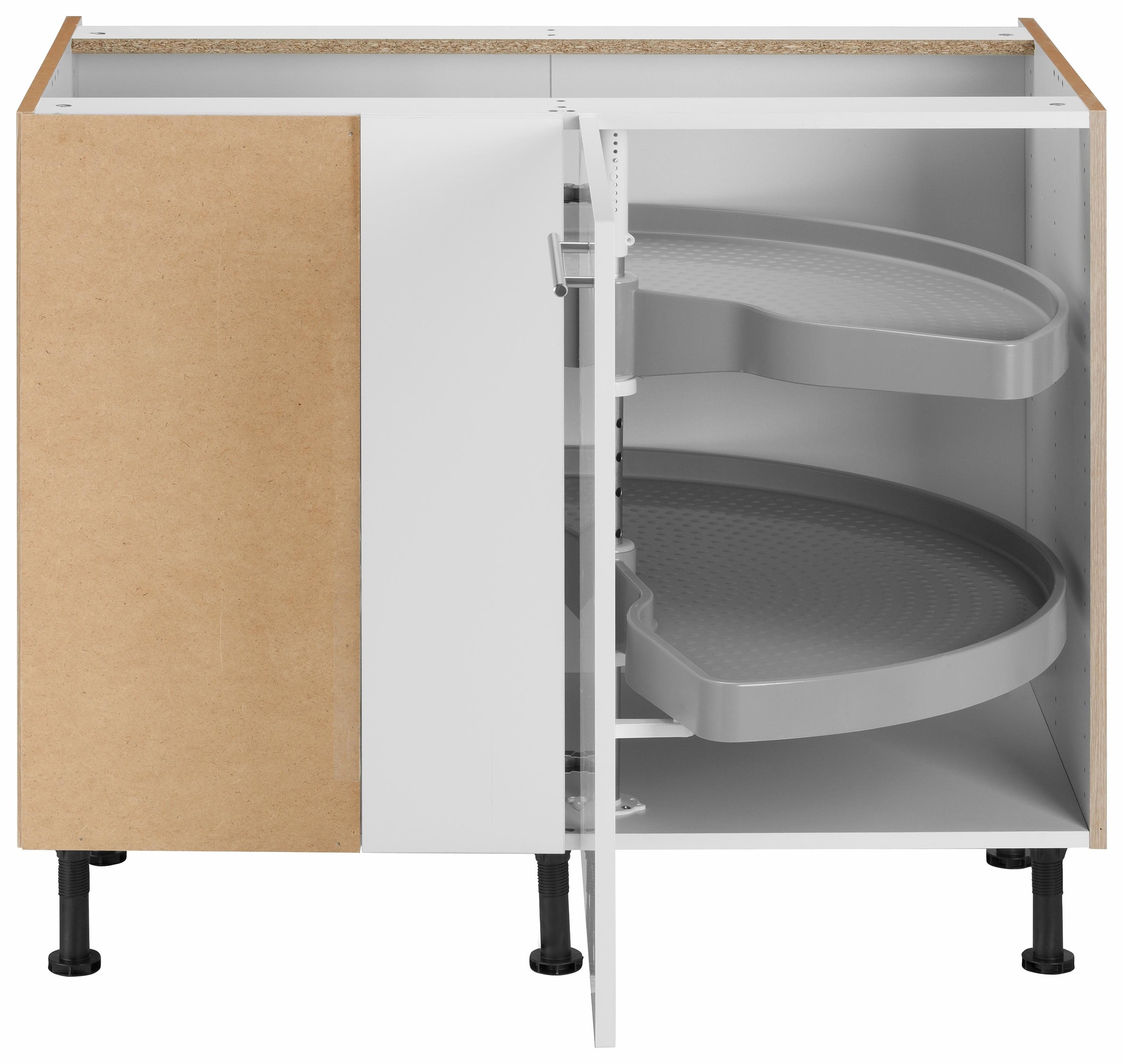 OPTIFIT Unterschrank 1/2 Karussellböden für Eckunterschränke,