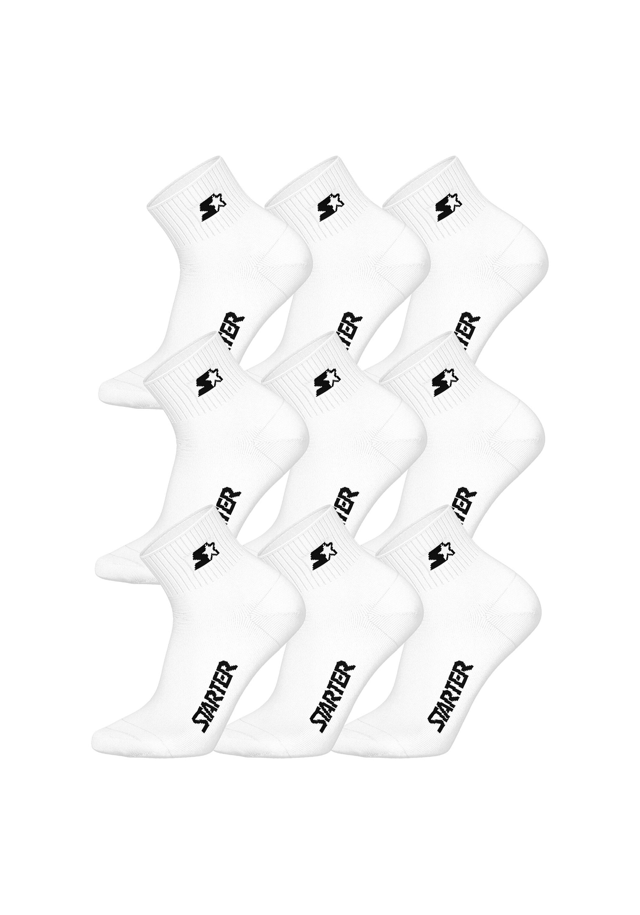 Starter Kurzsocken »Socken STARTER 9pk Quarter Socks 9er Pack«