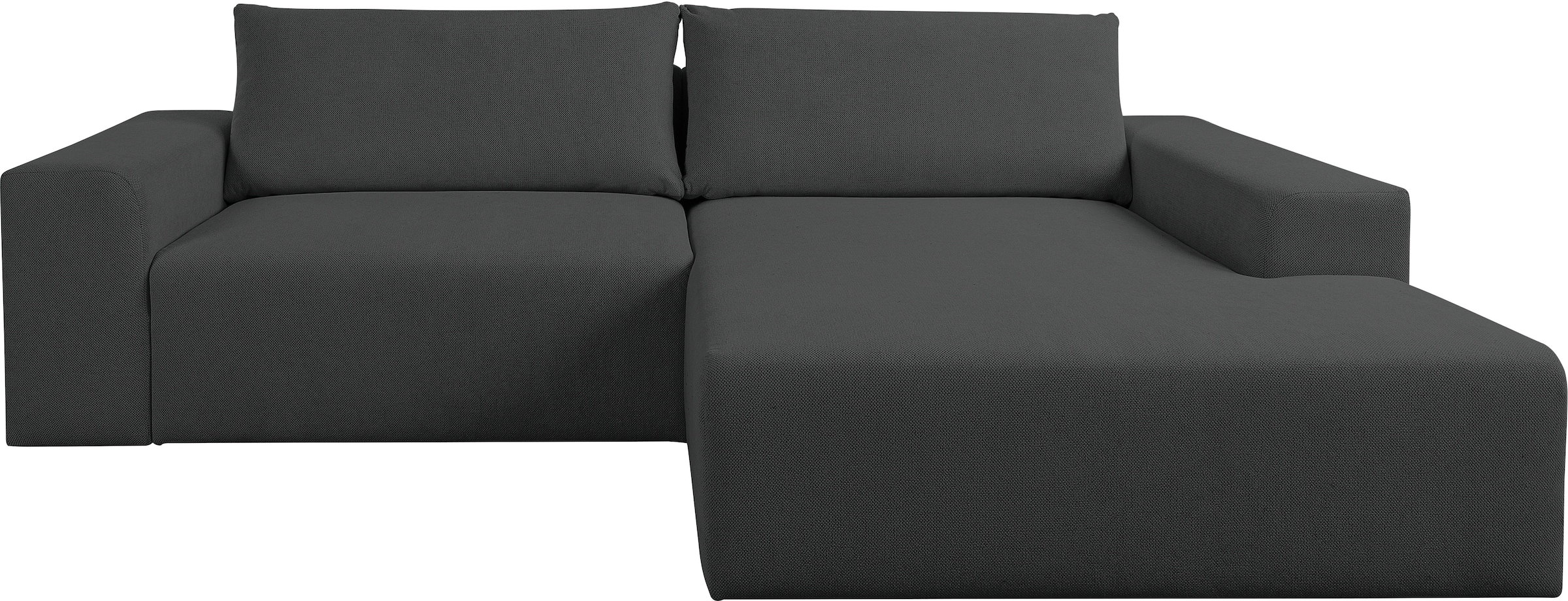 WERK2 Ecksofa »Rio, elegant und bequem, Breite 262cm, L-Form«, Puristisches Design mit maximalem Komfort