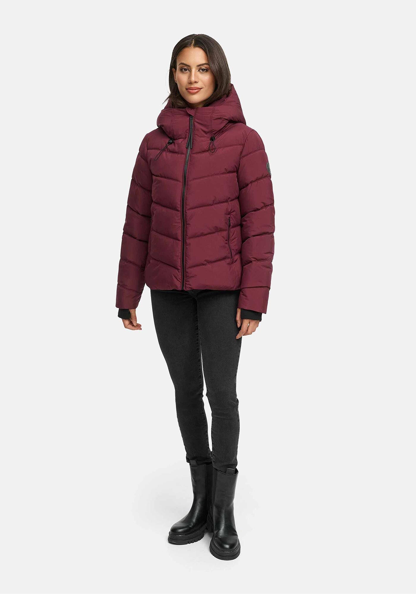 Marikoo Winterjacke »Marikoo Yukanii Damen Winterjacke Steppjacke N114«