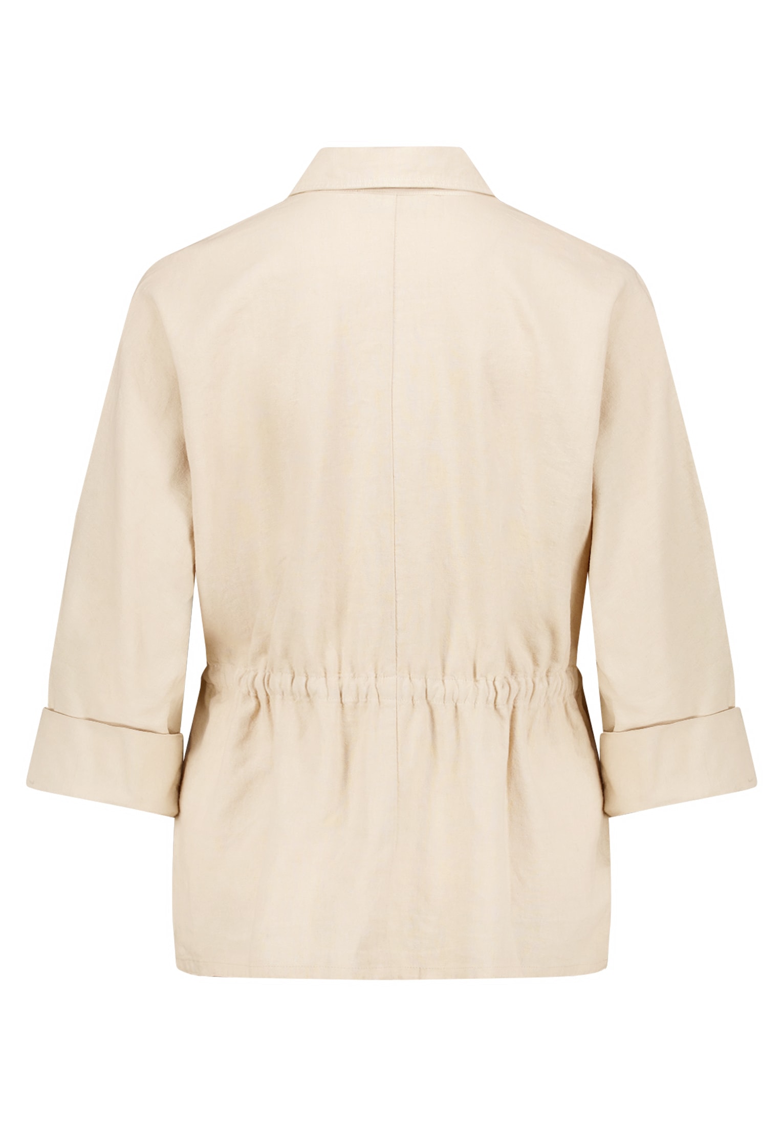 Cartoon Blusenjacke »Leinenjacke mit Tunnelzug«