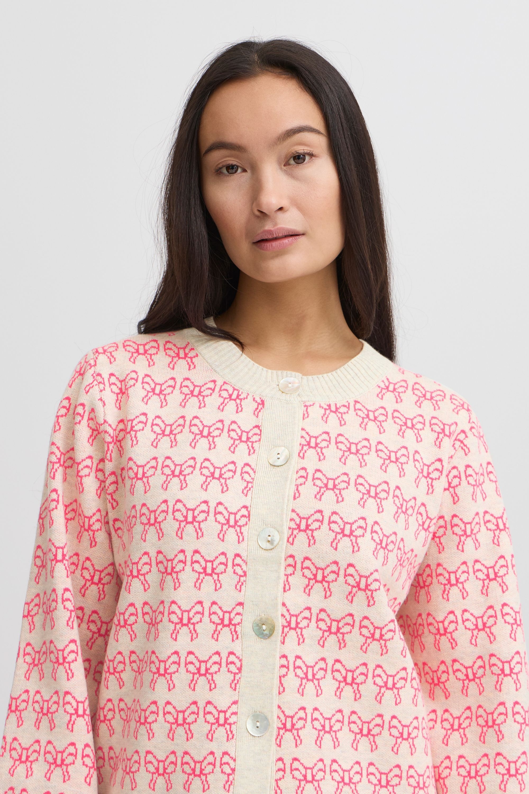 Ichi Strickweste »Strickjacke IHBRIELLE CA3«, (1 tlg.)