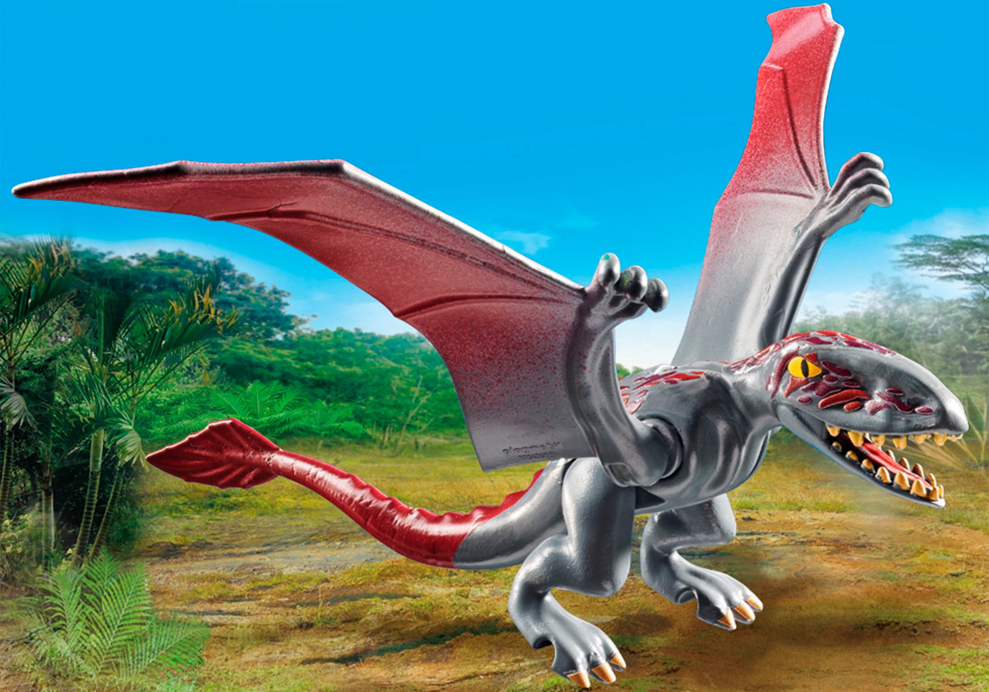 Playmobil® Konstruktions-Spielset »Beobachtungsstation für Dimorphodon (71525), Dinos«, (49 St.), Made in Europe