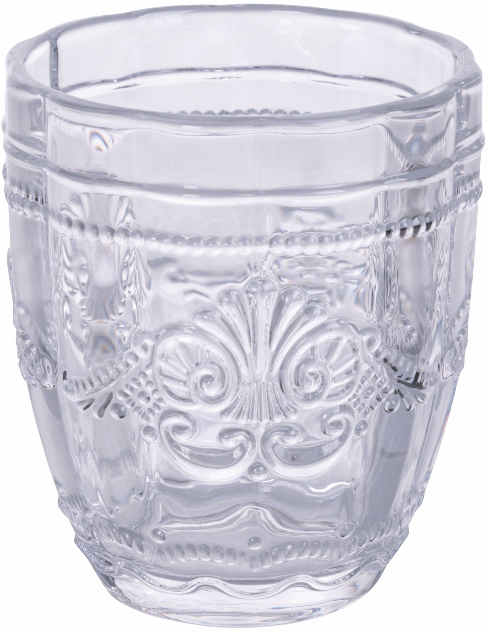 Villa d'Este Gläser-Set »Syrah Transparent«, (Set, 6 tlg.), Wassergläser-Set, 6-teilig, Inhalt 235 ml