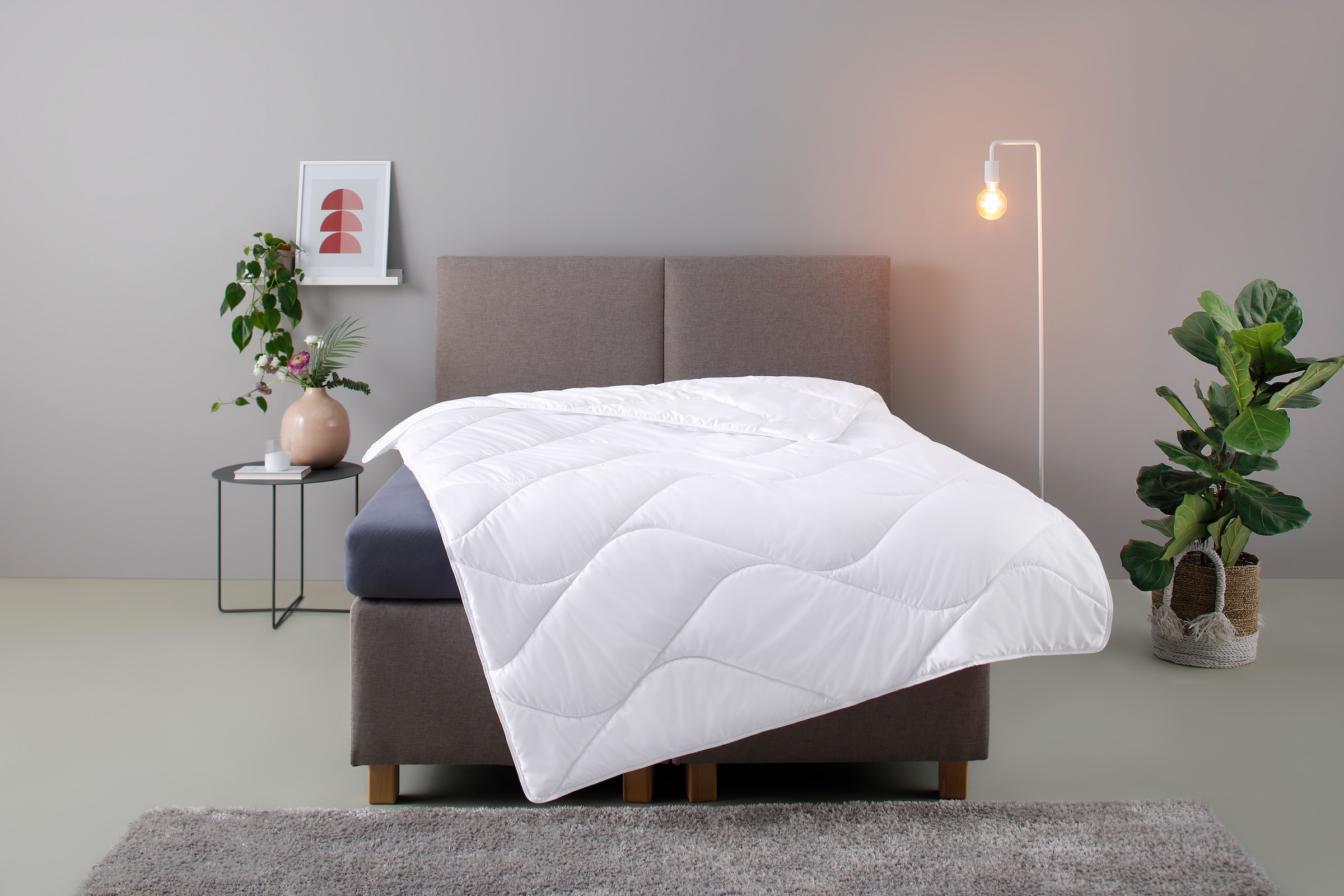 OTTO home Microfaserbettdecke »Fantasy« normal Füllung aus recycelten Polyester 1 Stk. tlg. Bettdecken, in 3 Bezugsqualitäten für Sommer, Winter,