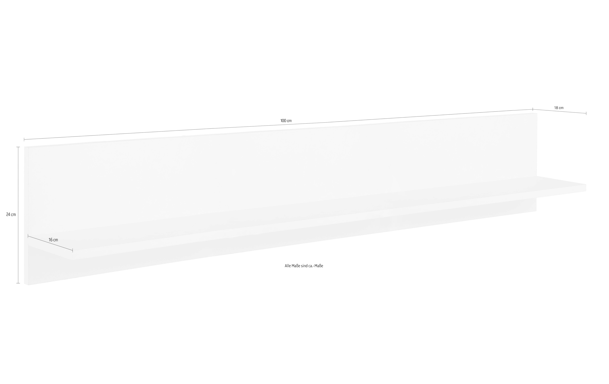 Wandregal »KS-Virginia«, 100 cm breit