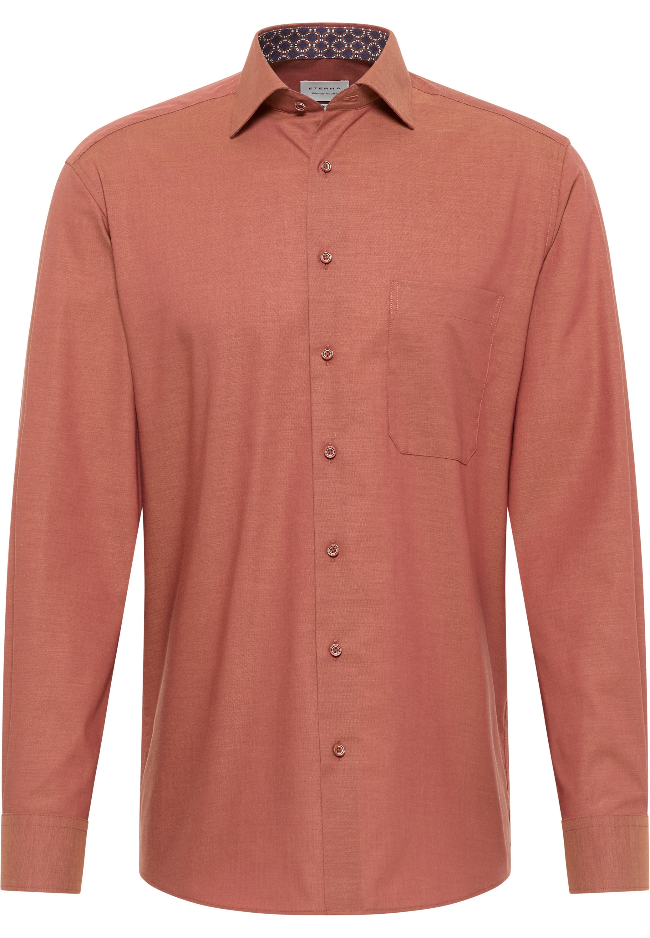 Eterna Langarmhemd »COMFORT FIT« NON IRON (bügelfrei)