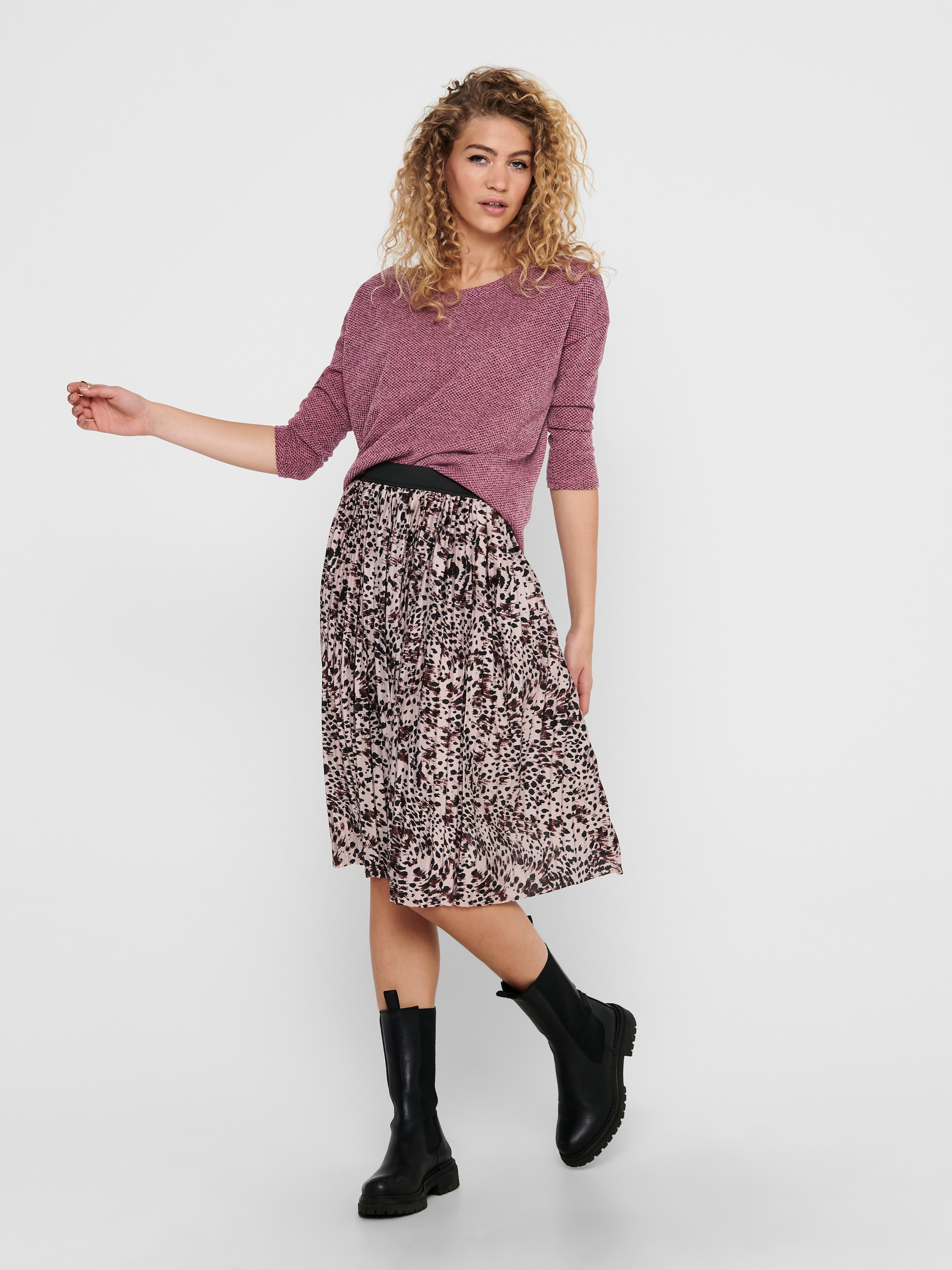 ONLY 3/4-Arm-Shirt »ONLALBA 3/4 TOP JRS NOOS«