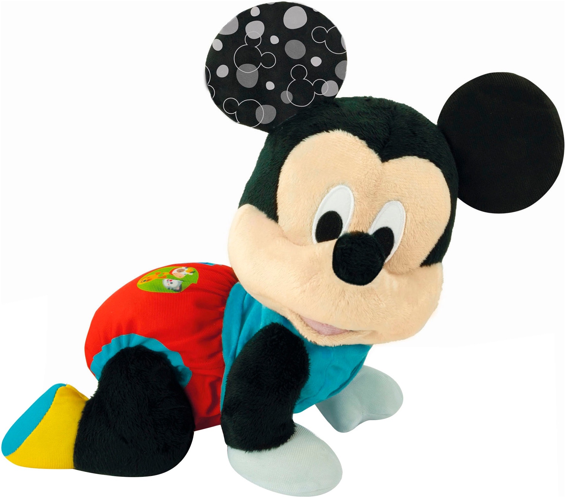 Clementoni Plüschfigur »Disney Baby, Mickey - Krabbel mit mir« mit Sound