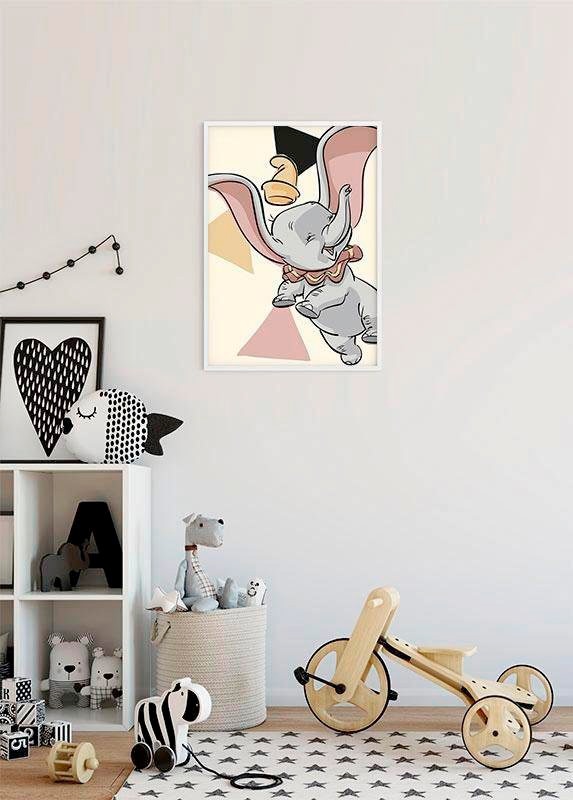 Komar Poster »Dumbo Angles«, 1 Schlafzimmer, OTTO 1), Wohnzimmer Teile Anzahl bei online Kinderzimmer, (Packung, St., Disney