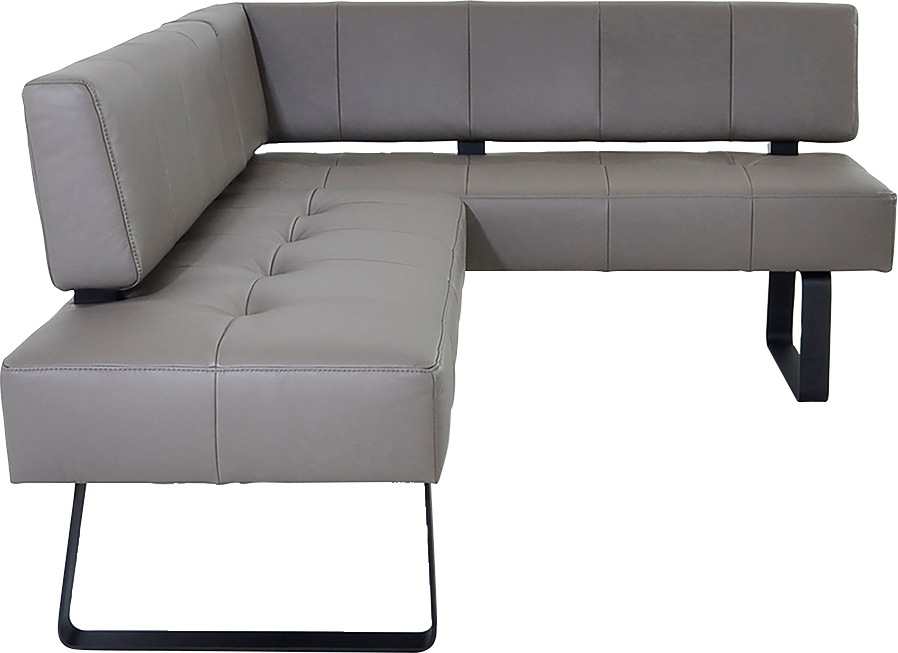 K+W Komfort & Wohnen Eckbank »Spider II«, Sitzsteppung, bequem durch Sandwichbauweise, 2 Stellmaße