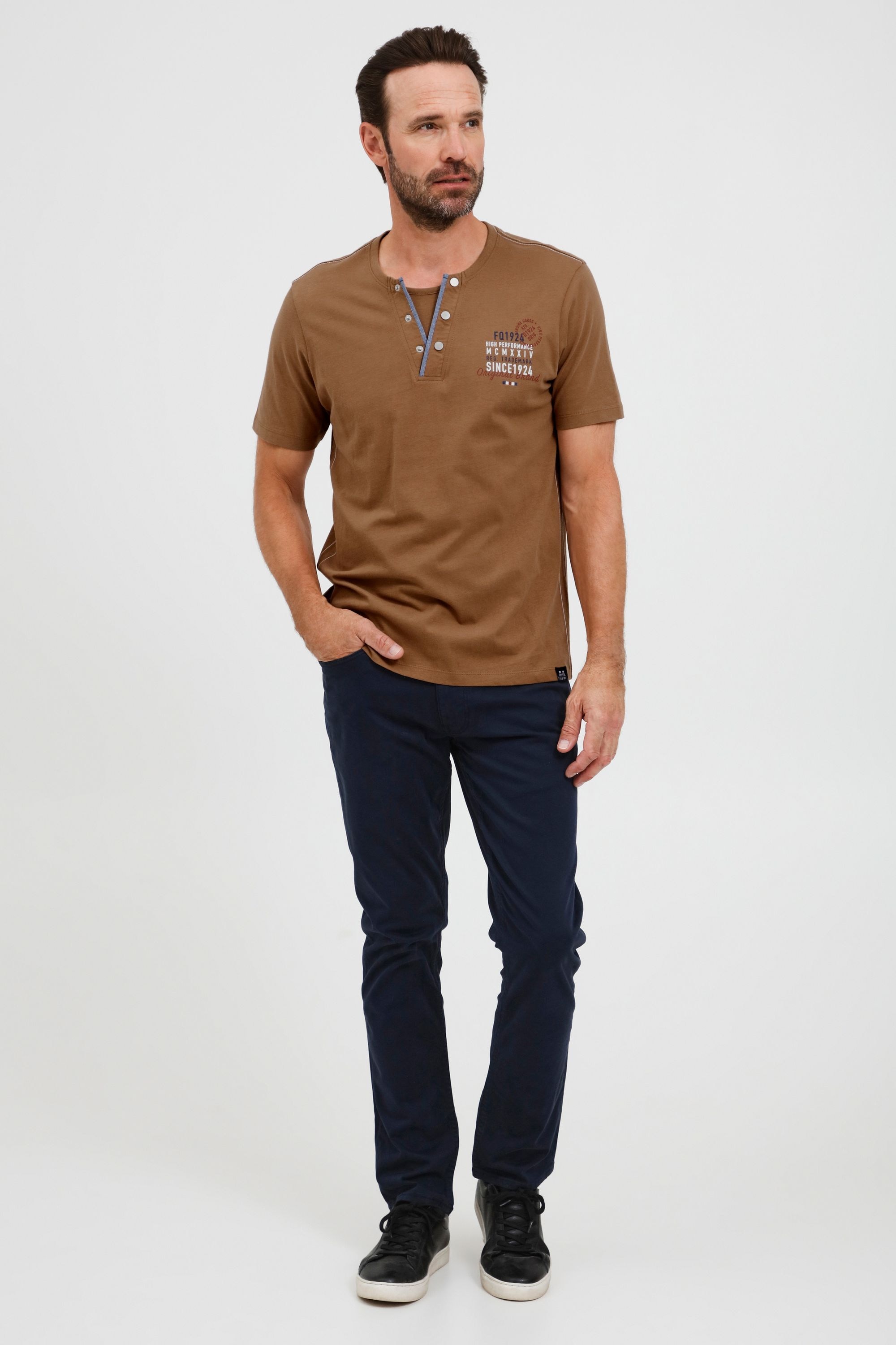 FQ1924 Henleyshirt »Henleyshirt FQRudolf«