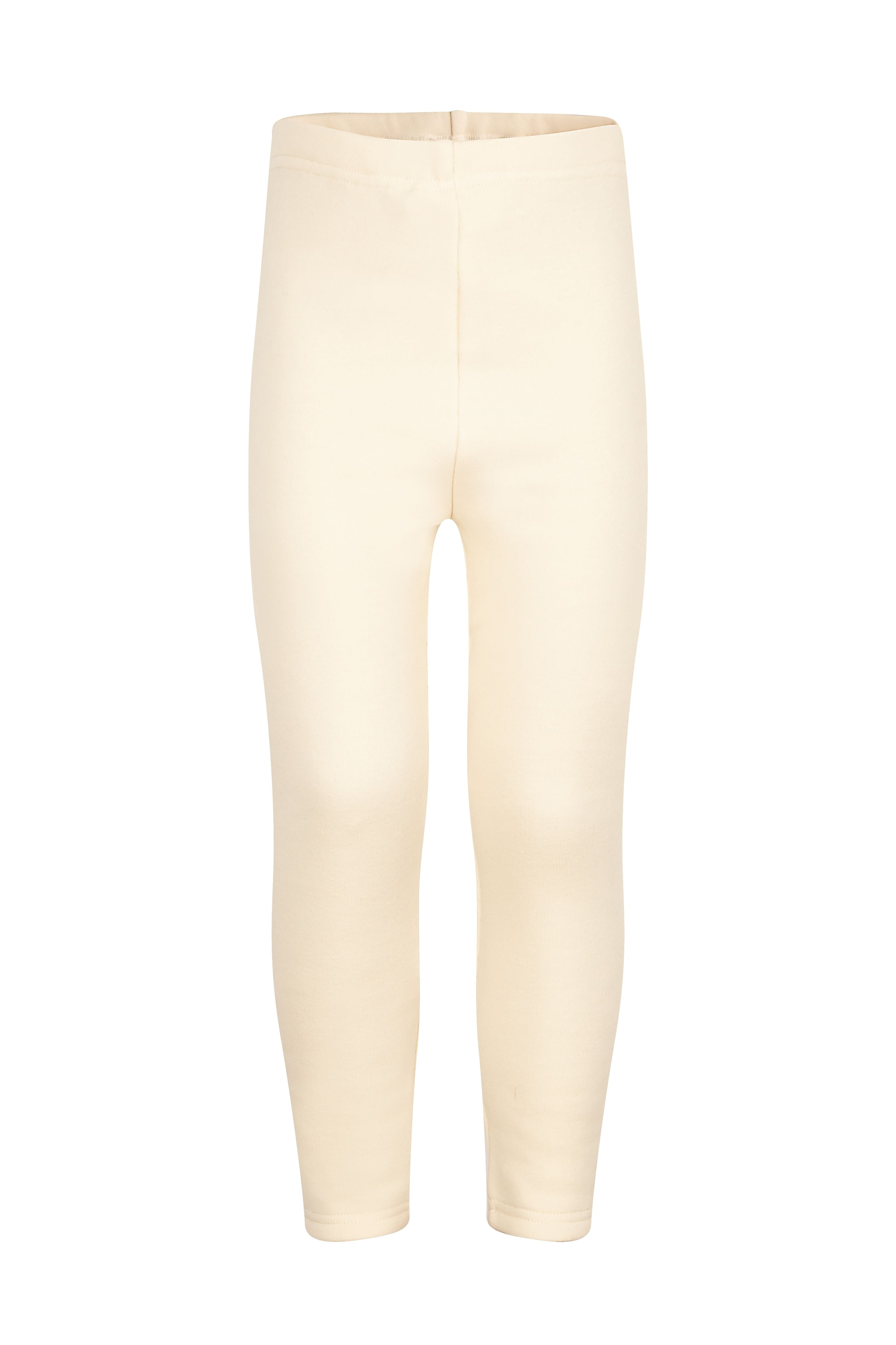 Happy Girls Mädchen Leggings wärmend und elastisch in beige, Größe 152
