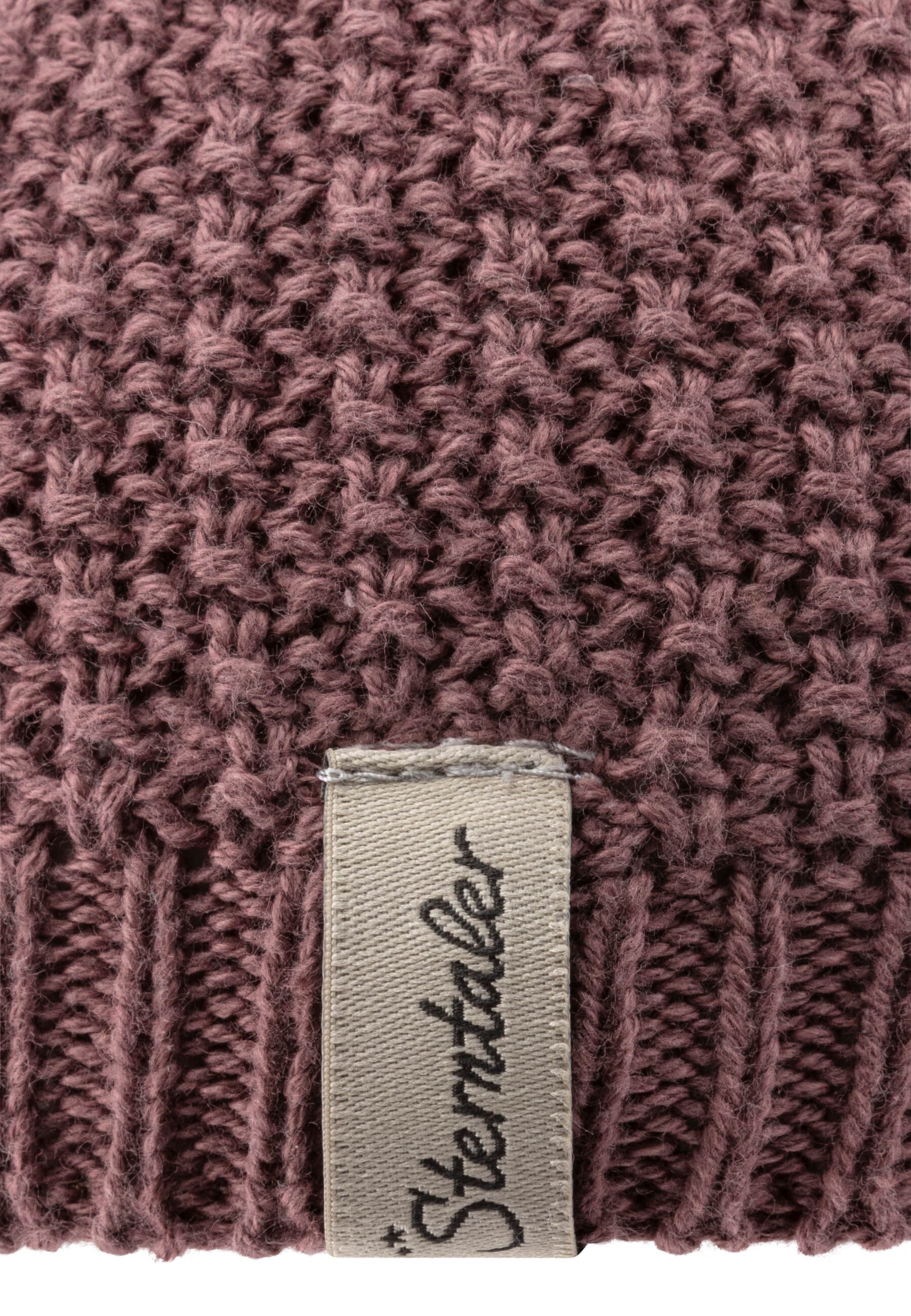 Sterntaler® Strickmütze »GOTS Strickmütze Waffel«