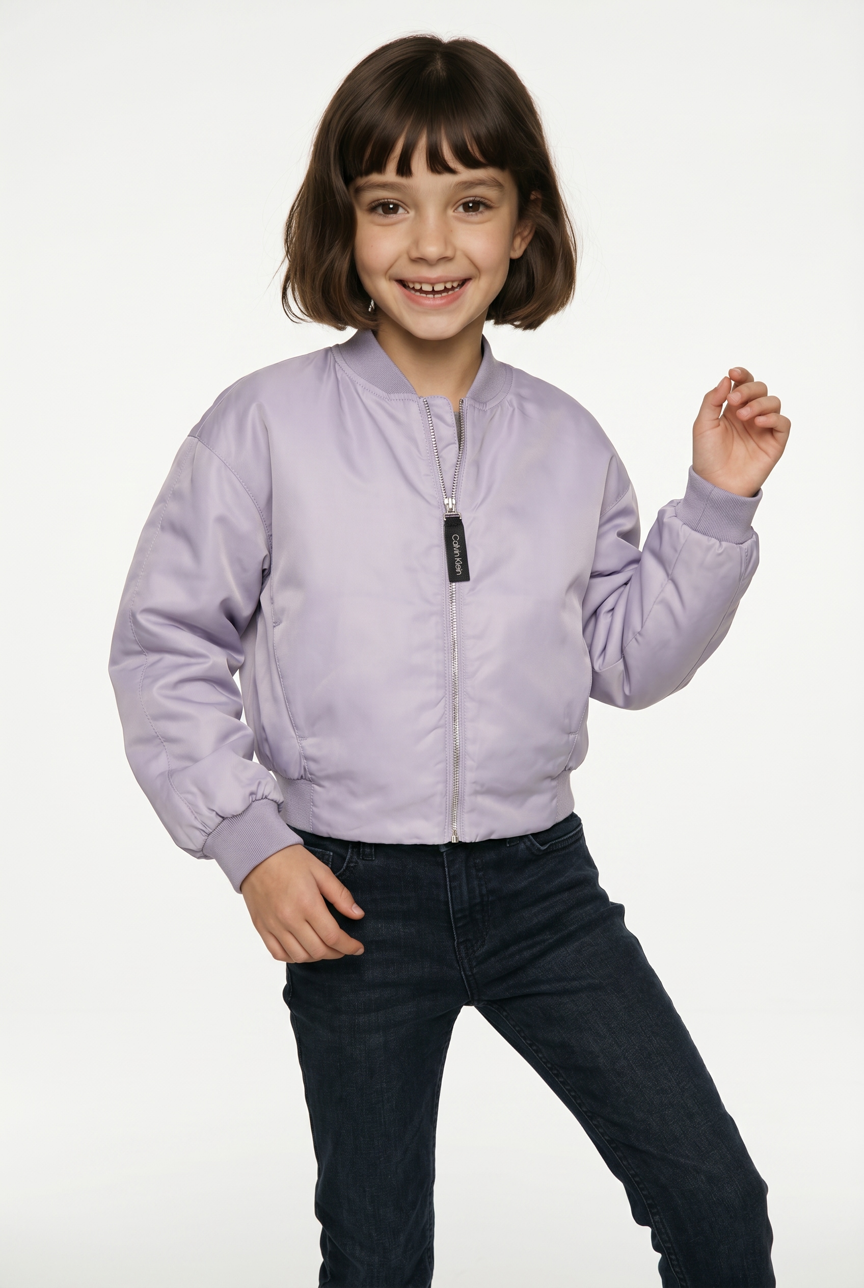 Calvin Klein Jeans Bomberjacke »LIGHT HERO BOMBER JACKET« mit Markenlabel