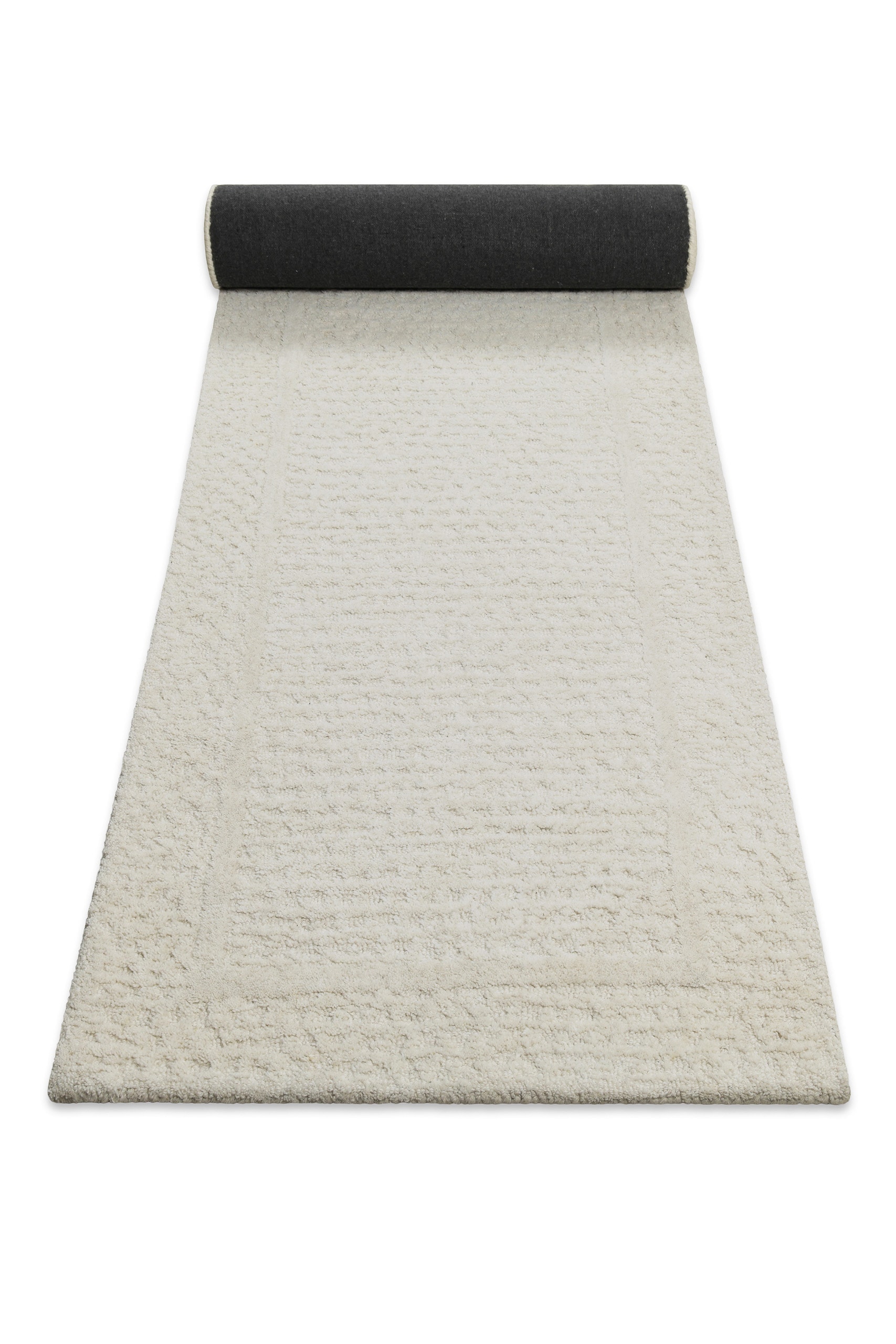 Wecon home Wollteppich »Hamptons THIRTYFIVE«, rechteckig, 15 mm Höhe, Läufer, Schurwolle, Kurzflor, Wohn- & Schlafzimmer, strukturiert