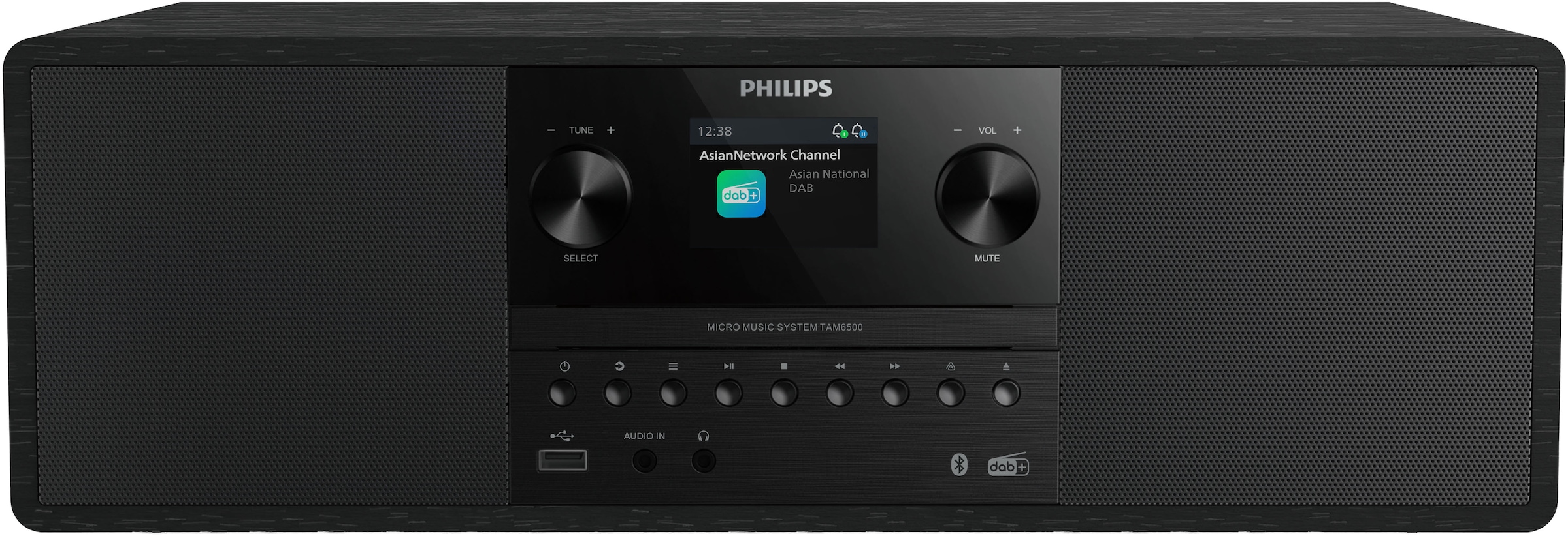 Philips Stereoanlage »TAM6500/10« (Bluetooth Automatische Senderverfolgung | Digitalradio (DAB+) | UKW mit RDS 50 W)