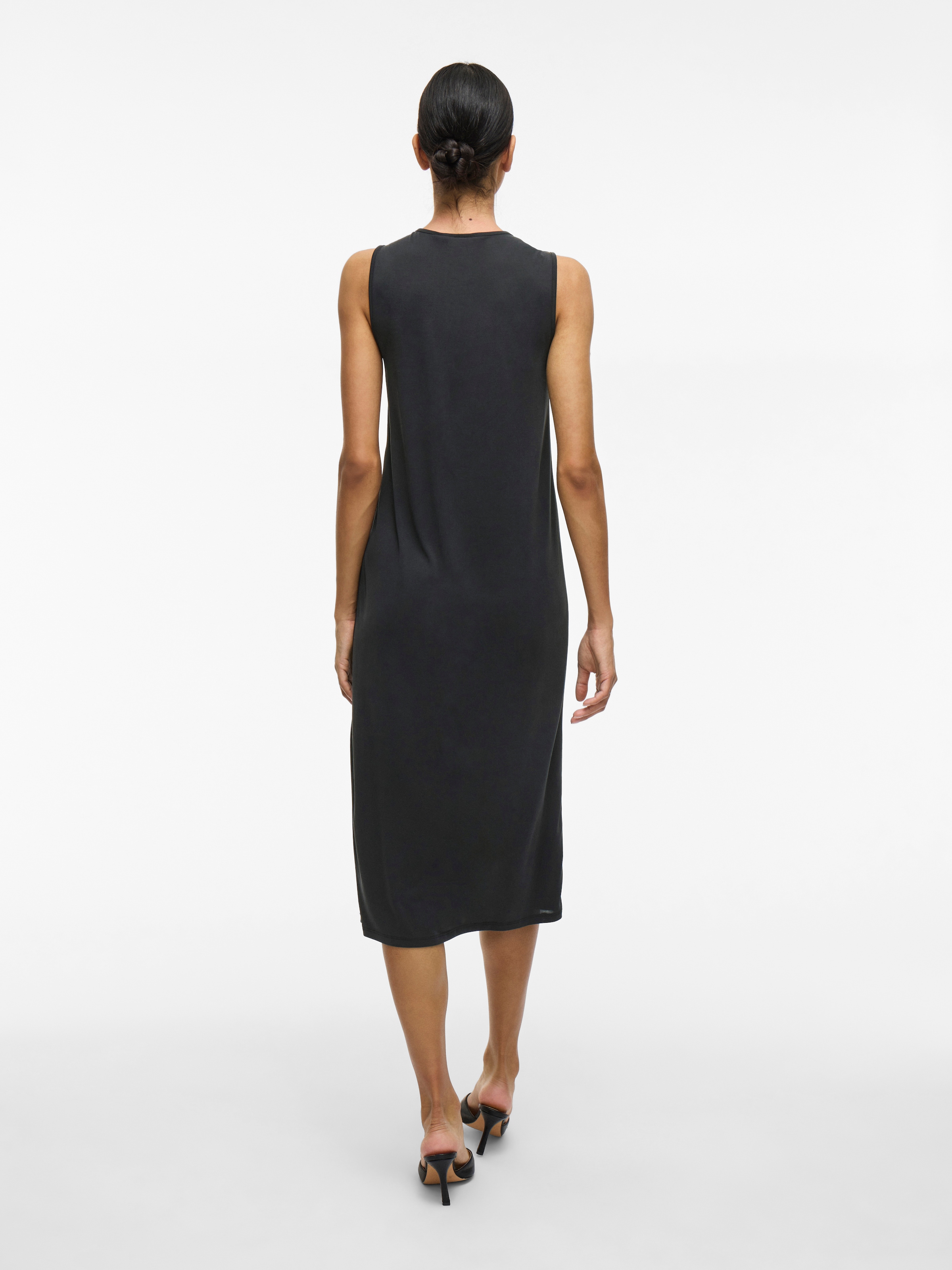 Vila Sommerkleid »VIMODALA O-NECK S/L DRESS - NOOS«