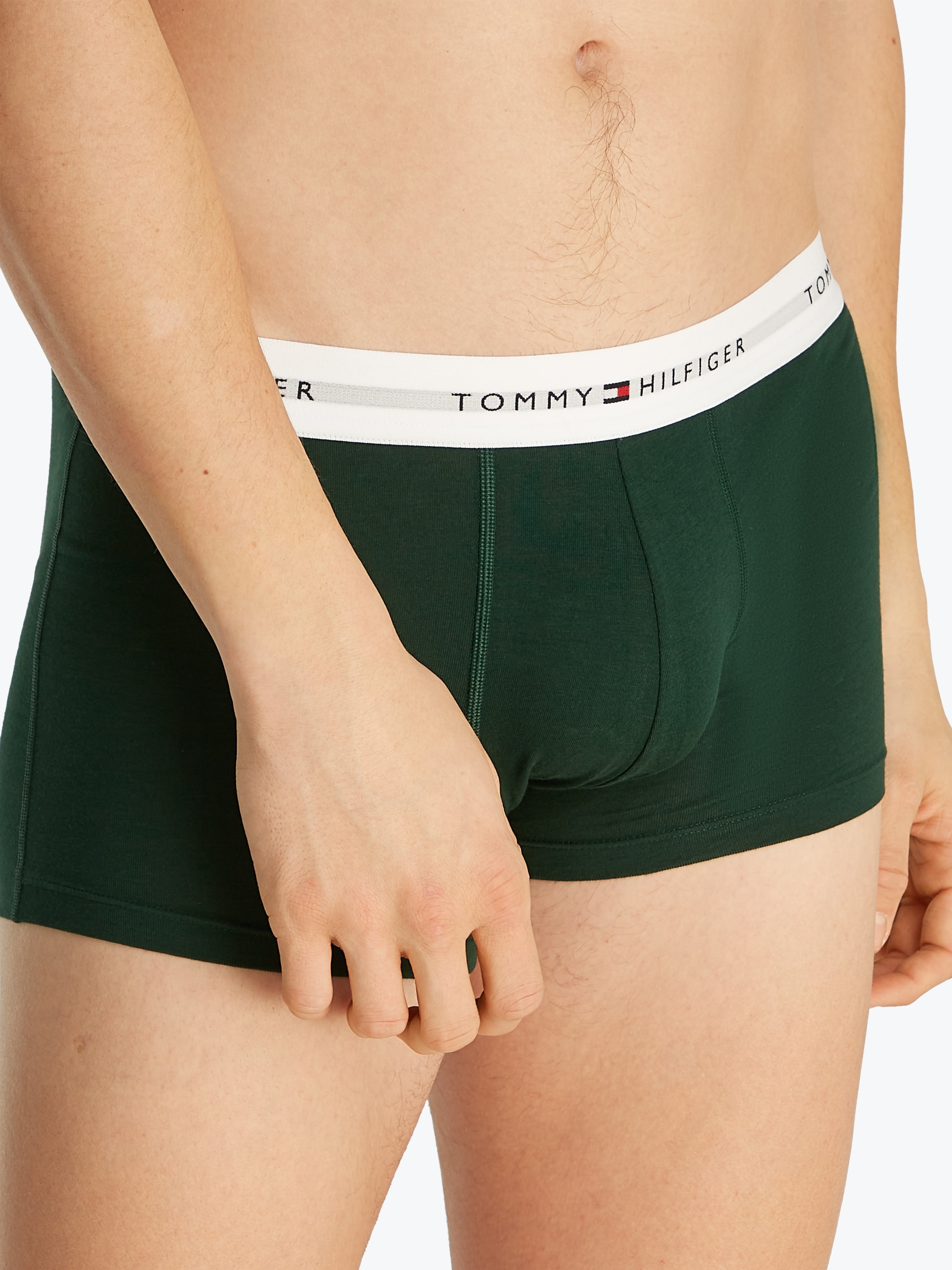 Tommy Hilfiger Underwear Trunk »3P TRUNK«, (Packung, 3 St., 3er), mit Logoschriftzug