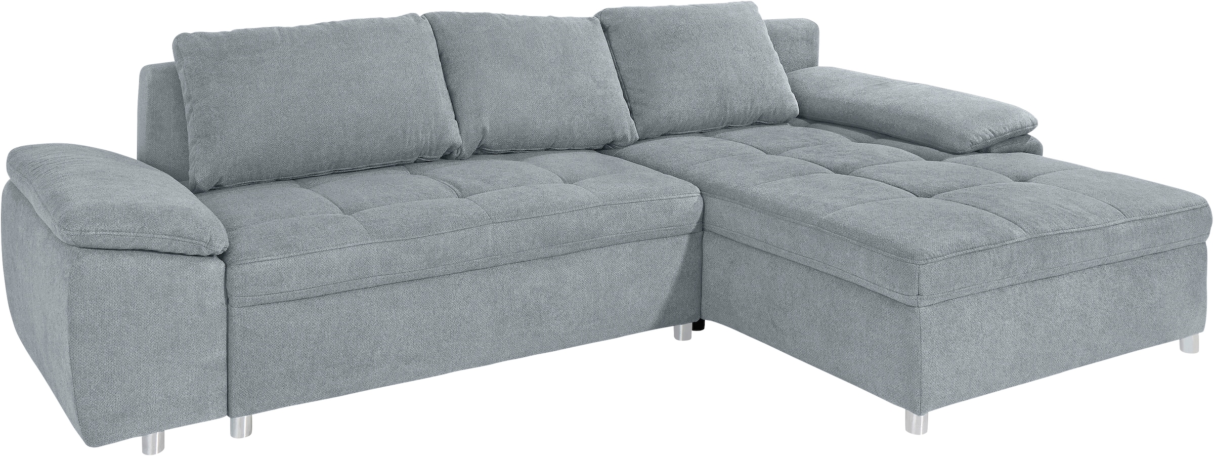 sit&more Ecksofa »Labene L-Form«, wahlweise mit Bettfunktion und Bettkasten, auch als XXL-Variante