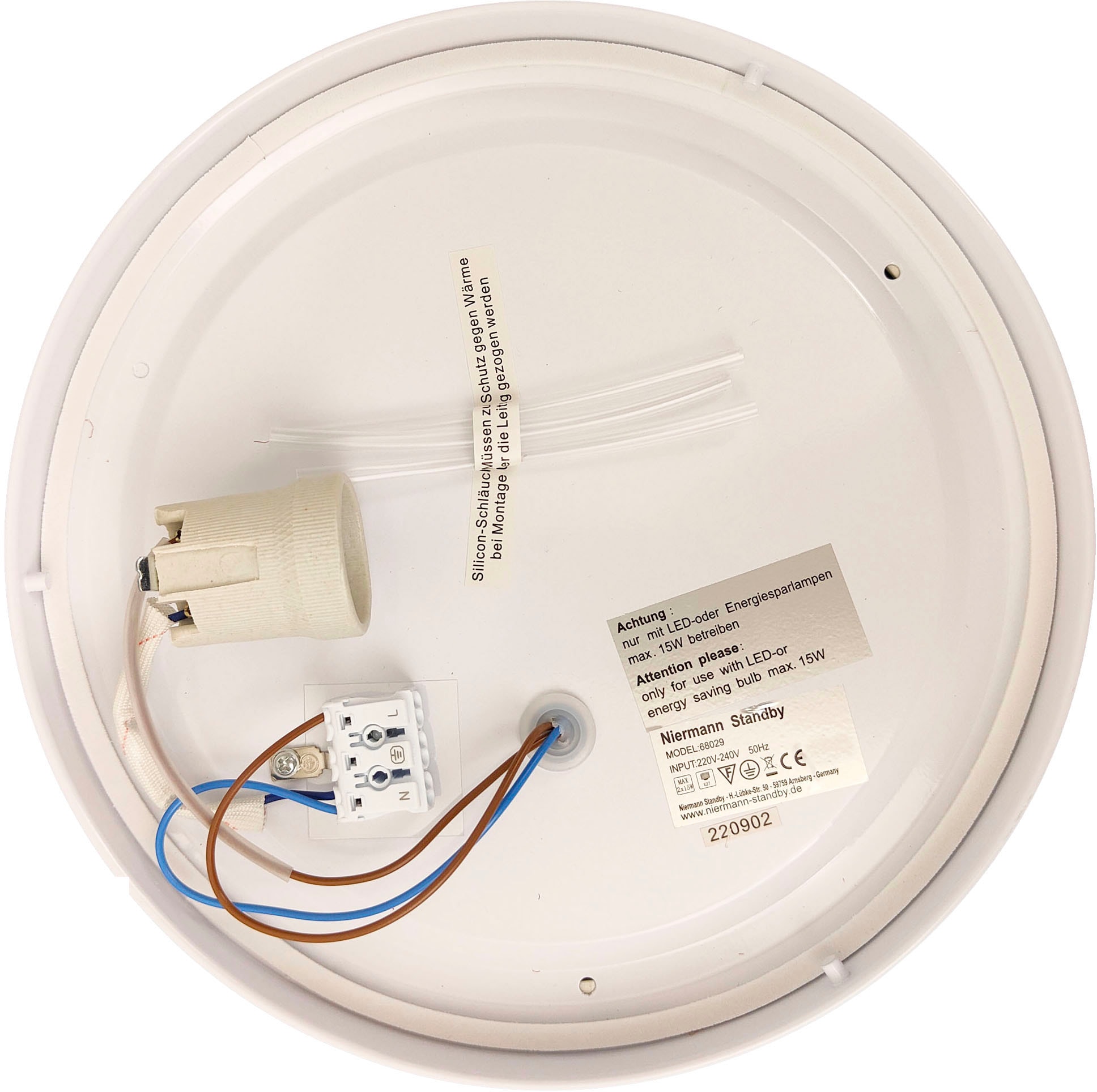 niermann Deckenleuchte »Starlight« E27 1 Stk. E27 Fassung für einfachen Leuchtmittelwechsel