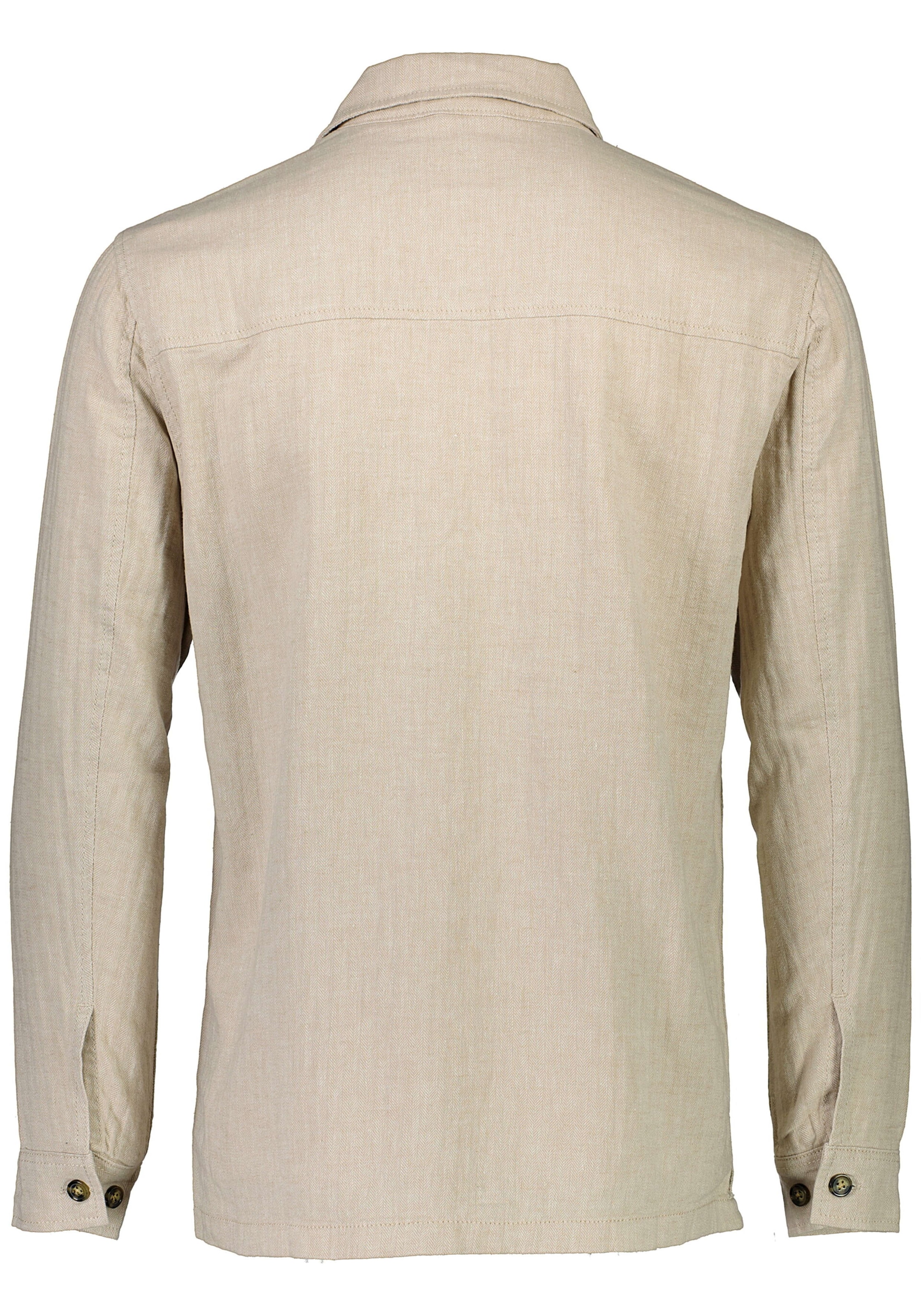 LINDBERGH Hemdjacke ohne Kapuze mir Knopfleiste