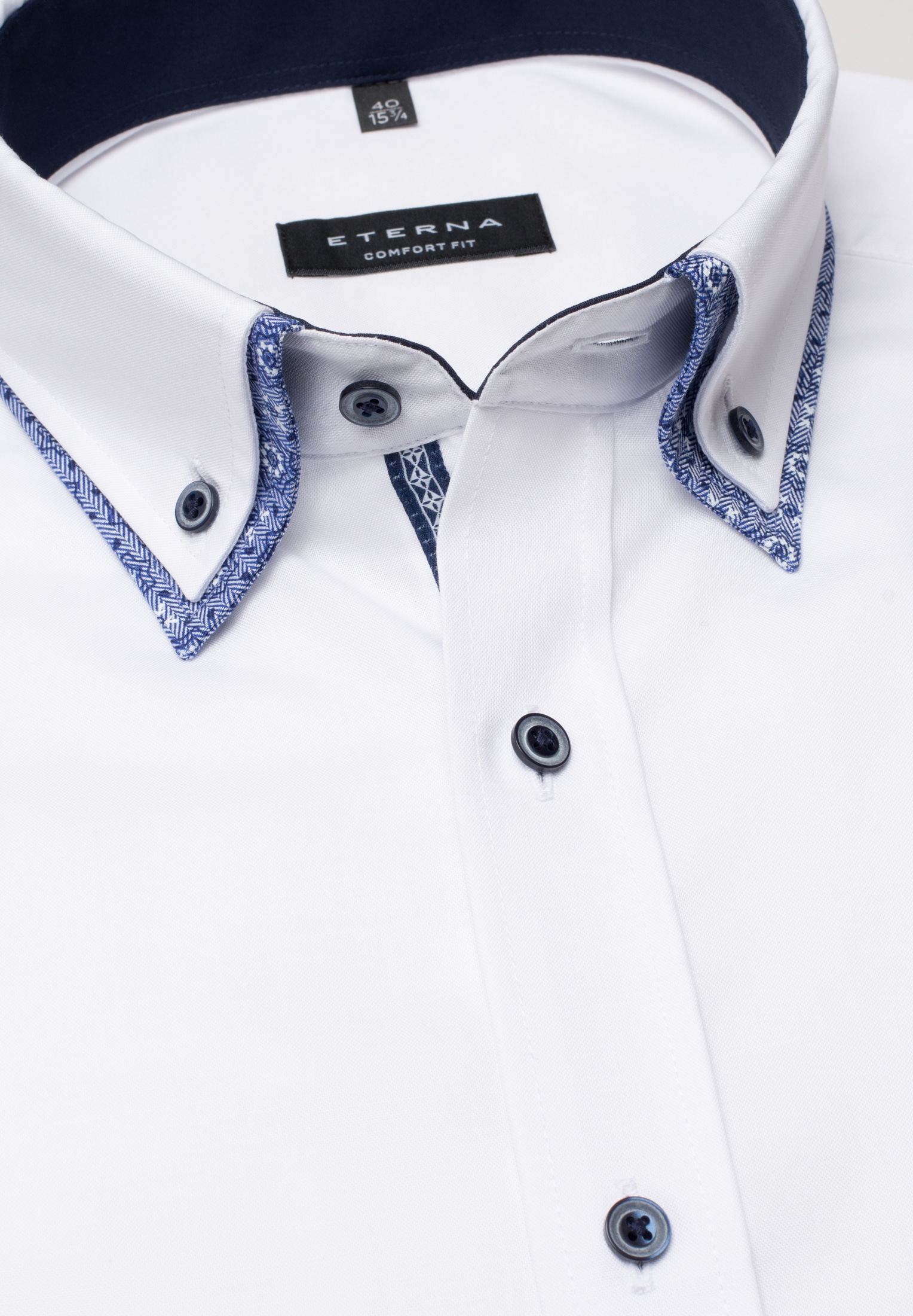 Eterna Langarmhemd »COMFORT FIT«, NON IRON (bügelfrei)