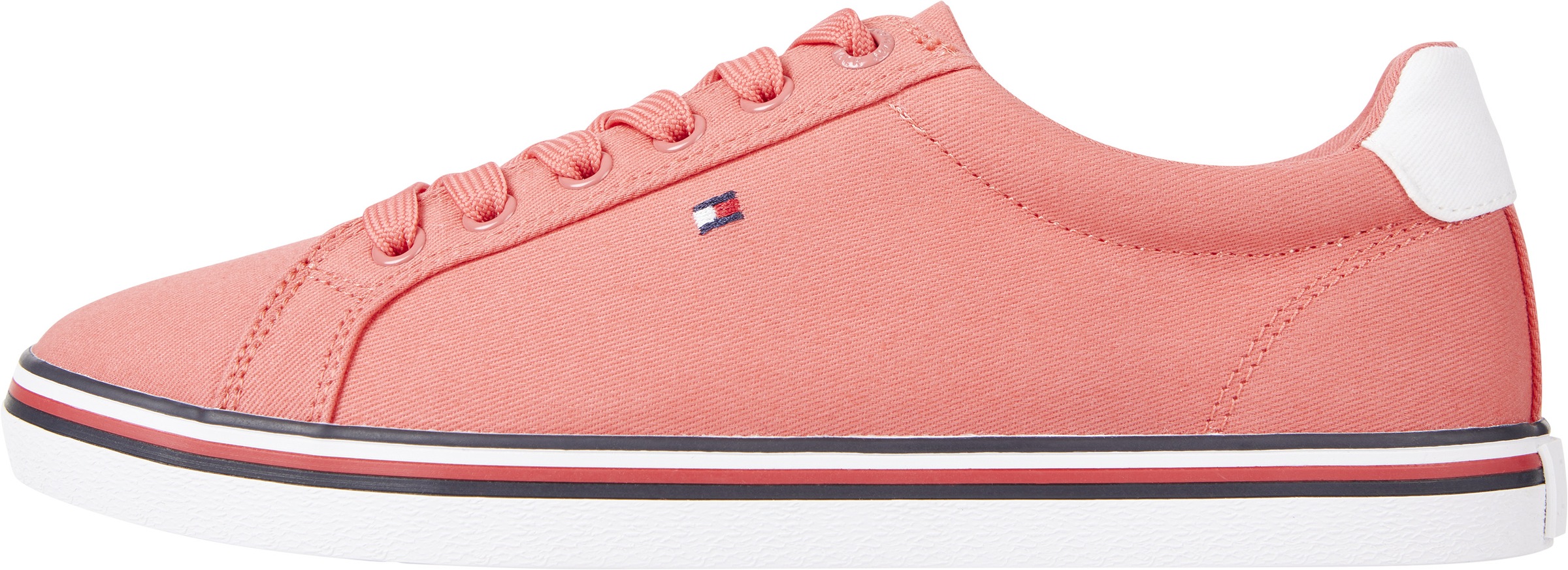 Tommy Hilfiger Sneaker »ESSENTIAL TH SNEAKER«, mit Streifen an der Laufsohle