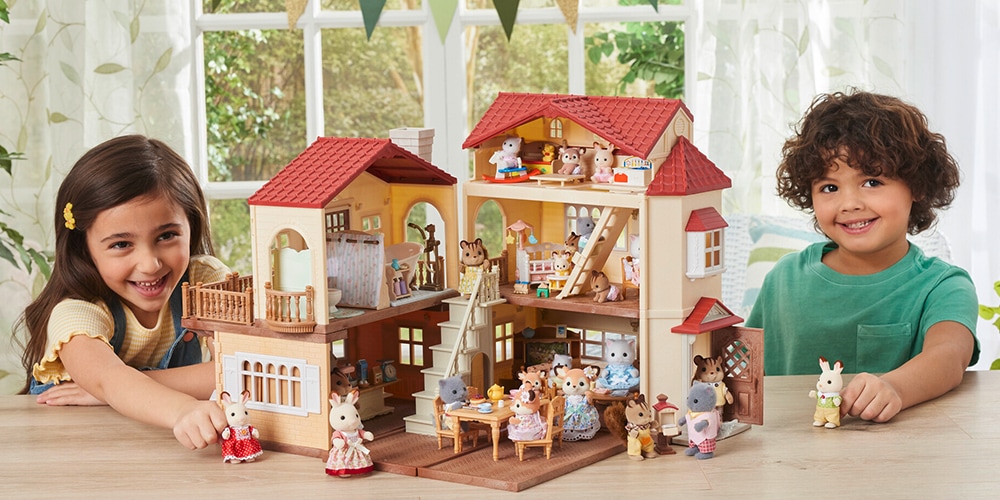 Sylvanian Families Spielwelt »Stadthaus mit Dachzimmer (5716)«