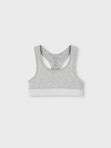 Name It Mädchen Bustier »NKFSHORT – Bralette im 2er-Set mit Ringerrücken« Packung in pink, Größe N-Gr