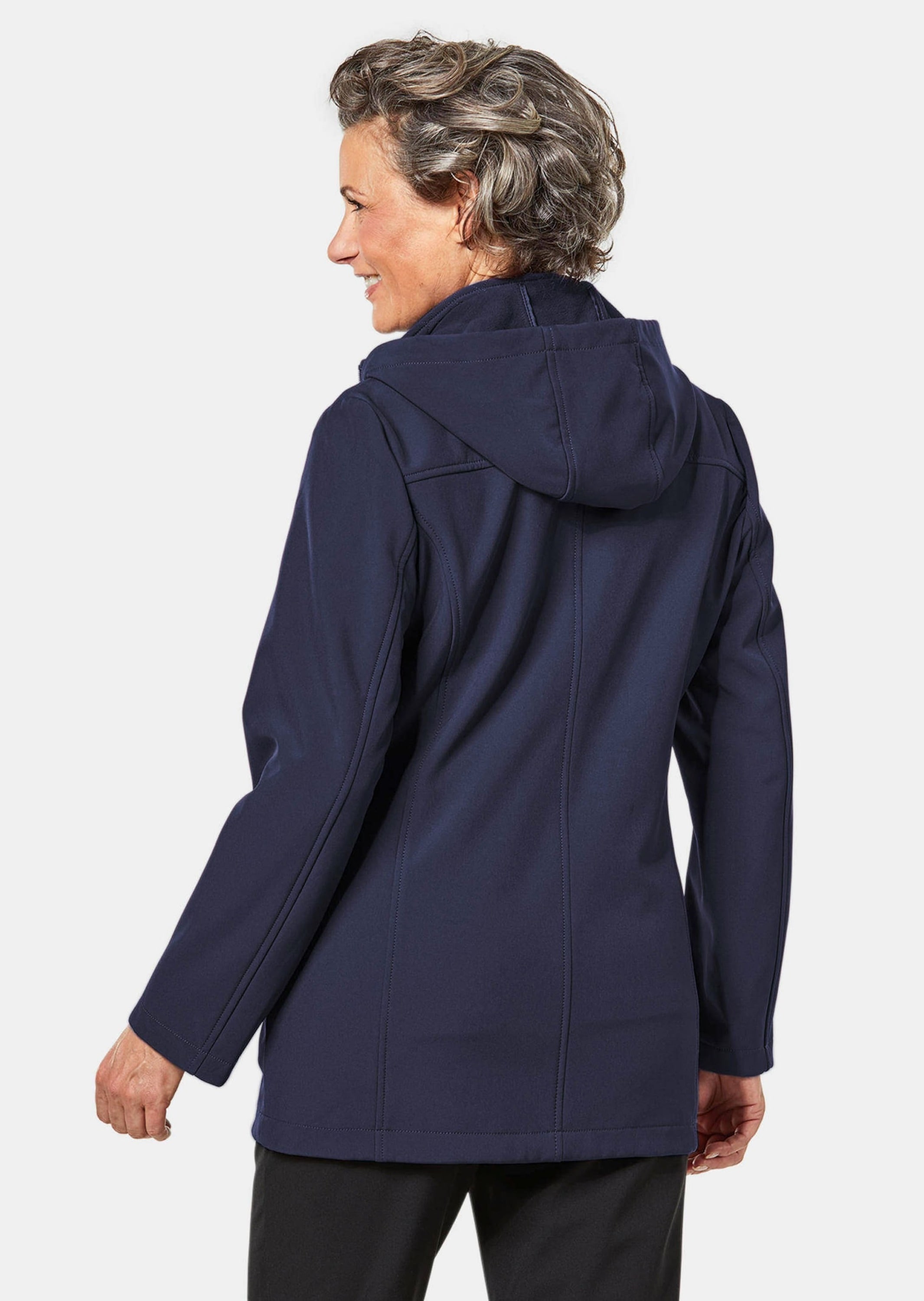 GOLDNER Funktionsjacke »Wasserabweisende Softshelljacke mit Kapuze«
