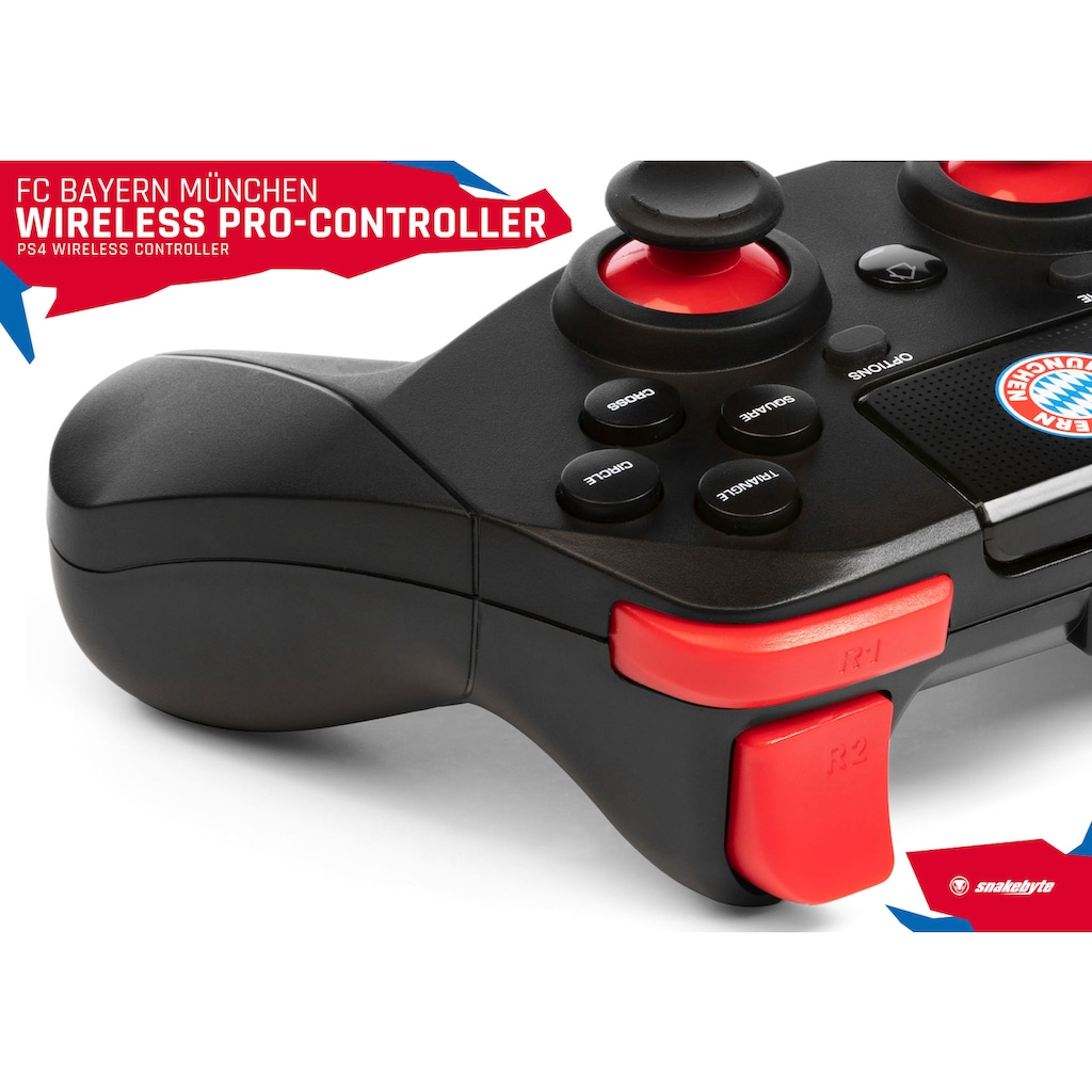 Snakebyte PlayStation 4-Controller »FC Bayern München PS4 Wireless Pro Controller«