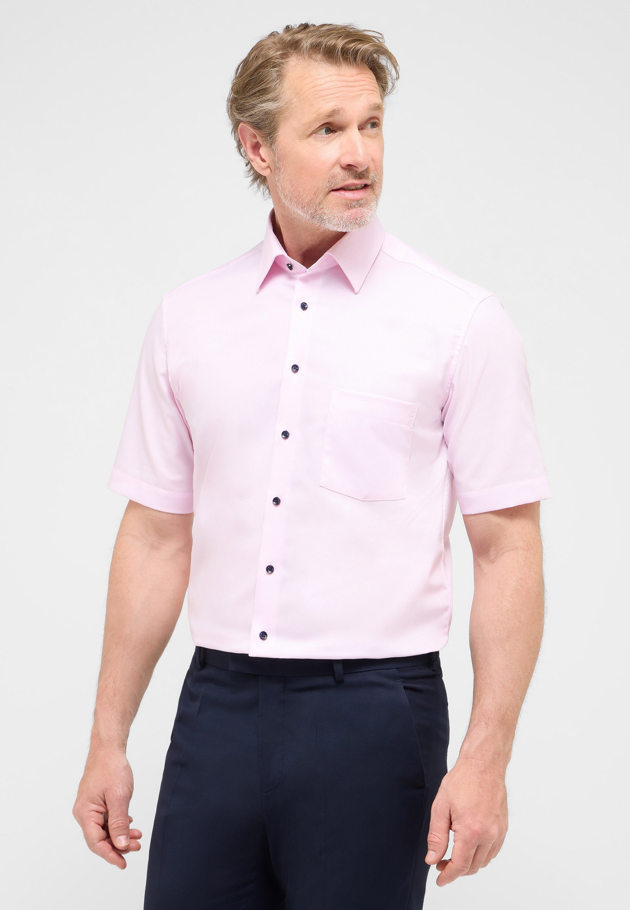 Eterna Kurzarmhemd »MODERN FIT« NON IRON (bügelfrei)