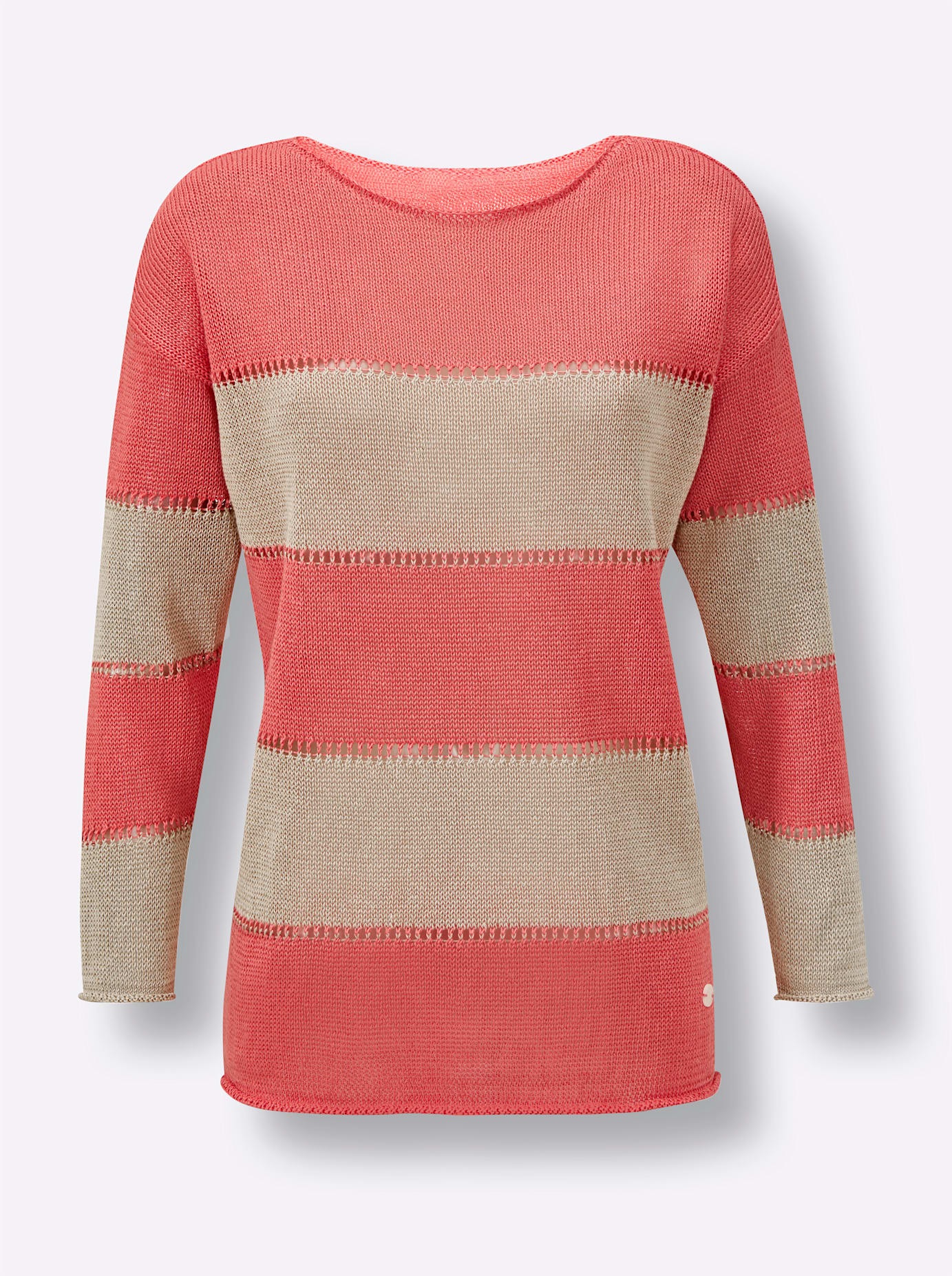 CREATION L PREMIUM Strickpullover »Leinen-Pullover«