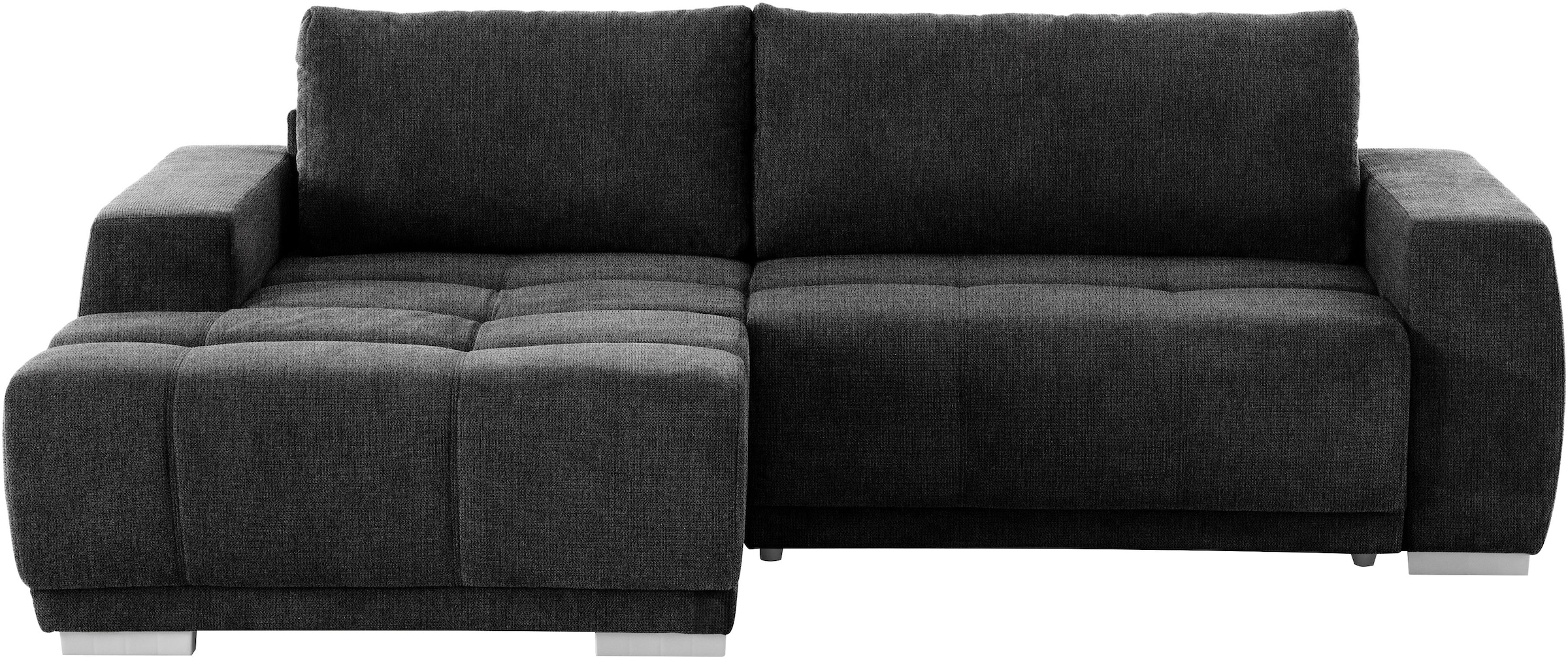 INOSIGN Ecksofa »Bolero L-Form« wahlweise mit Bettfunktion & Bettkasten
