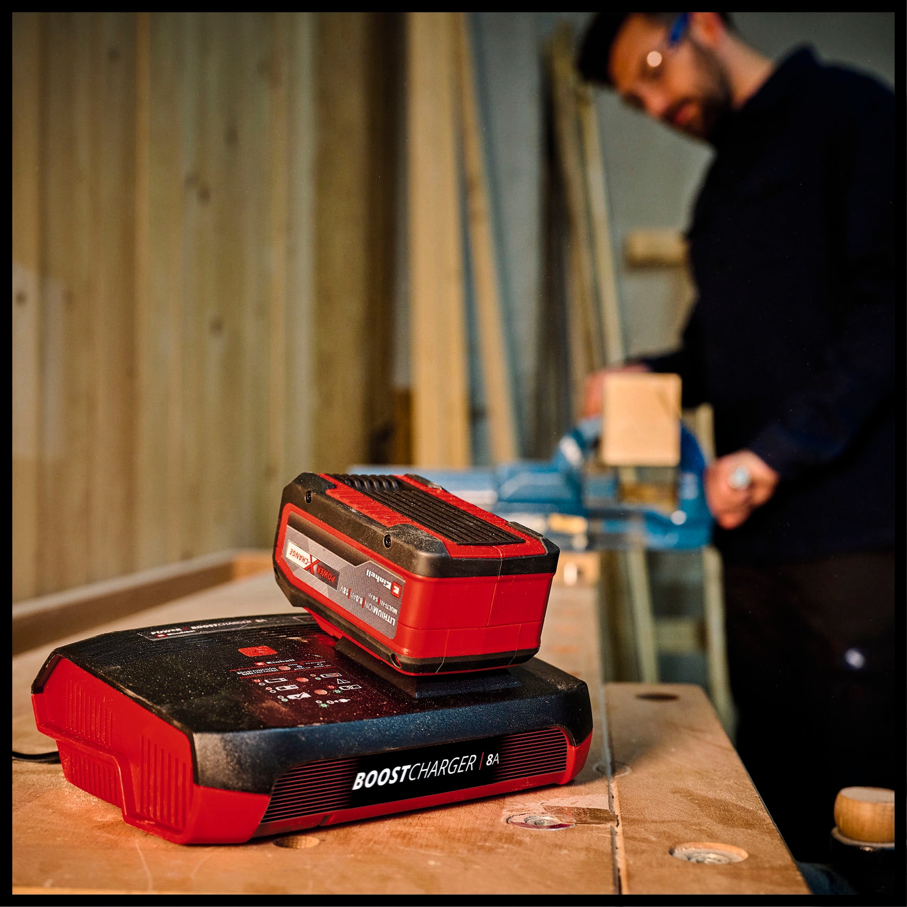 Einhell Akku-Ladestation »Power X-Boostcharger 8A« Packung, 1 Stk. tlg.