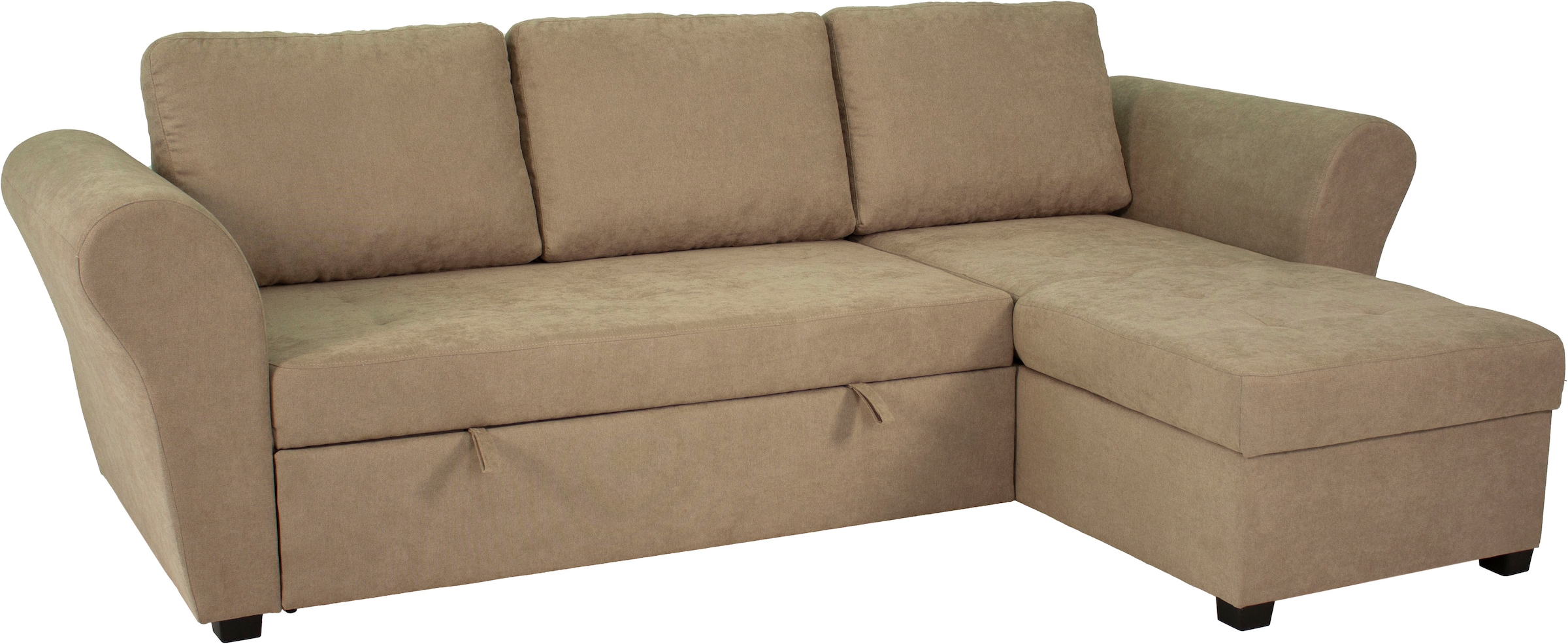 Trends by HG Ecksofa »LASSE, L-Form«, (2 St.), inkl. Schlaffunktion & Bettkasten