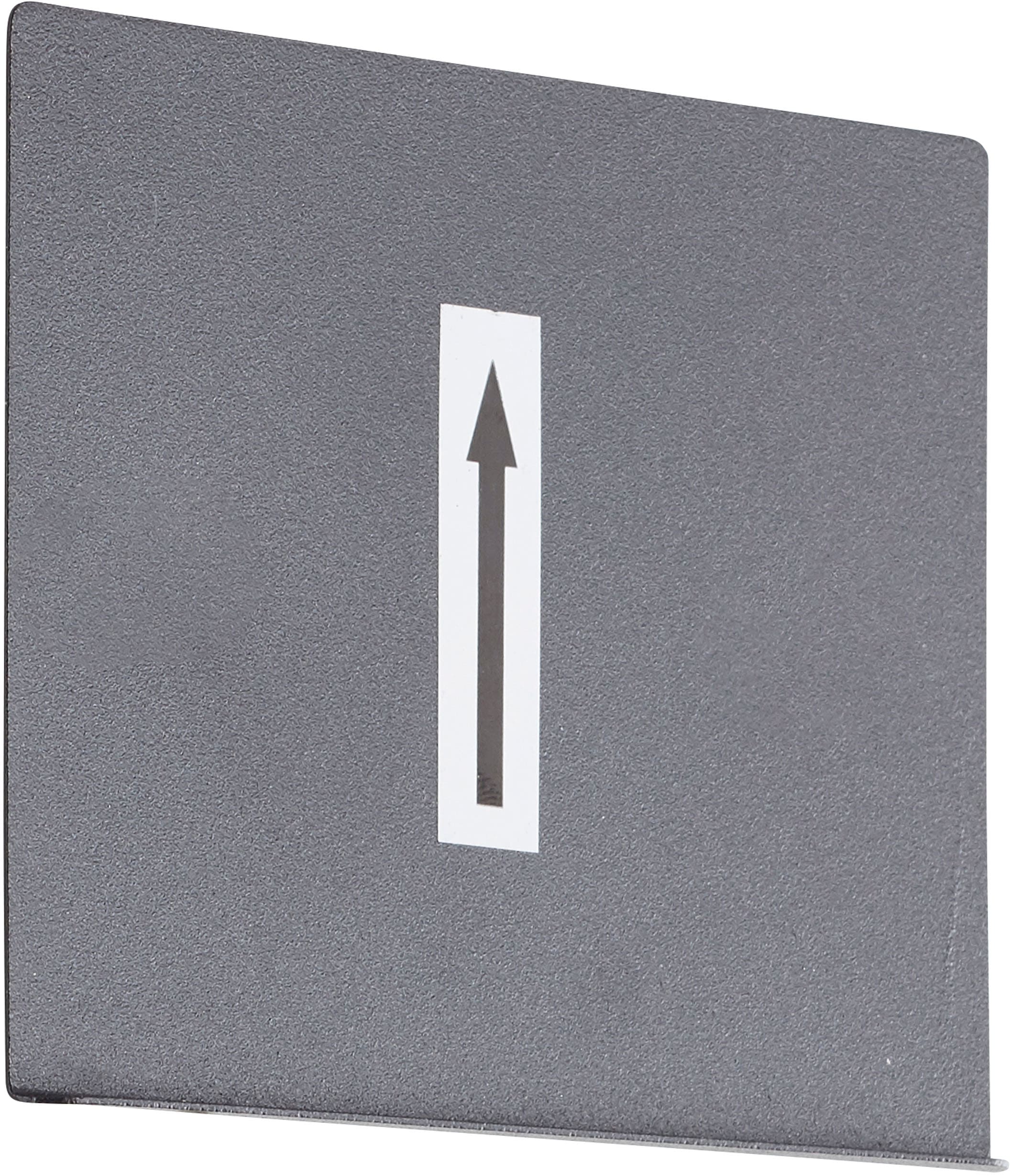 Brilliant Außen-Wandleuchte »Iseo - portable Akkuleuchte inkl. Magnetplatte« LED-Modul 1 Stk. Warmweiß Akku, 300 lm, 3000 K, USB, schwarz, mobile Außenlampe, Wandlampe