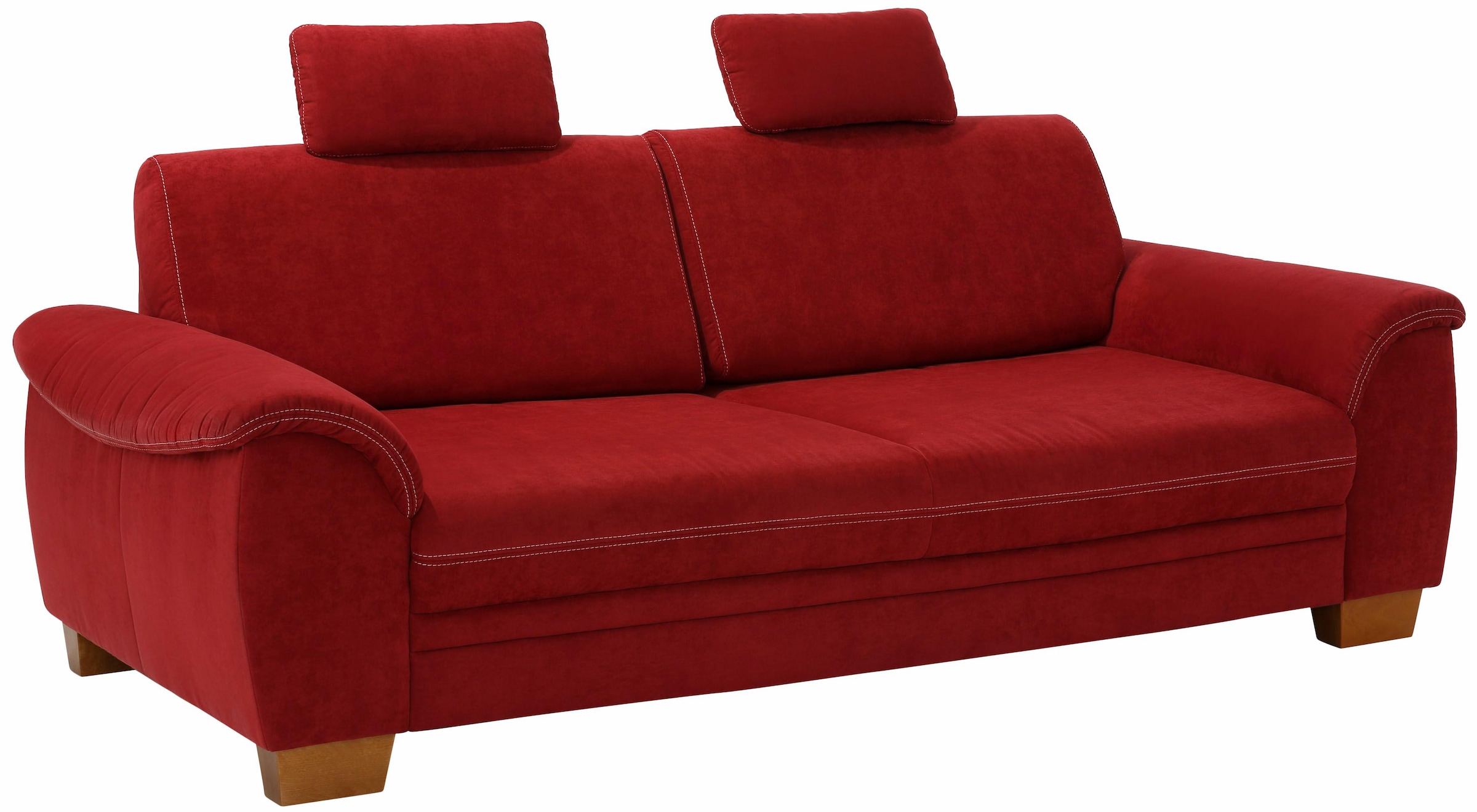 Home affaire 3,5-Sitzer »Husum« mit Sitztiefenverstellung, Kontrastnaht und Federkern