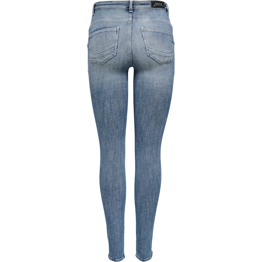 ONLY Skinny-fit-Jeans »ONLPOWER LIFE MID PUSH«