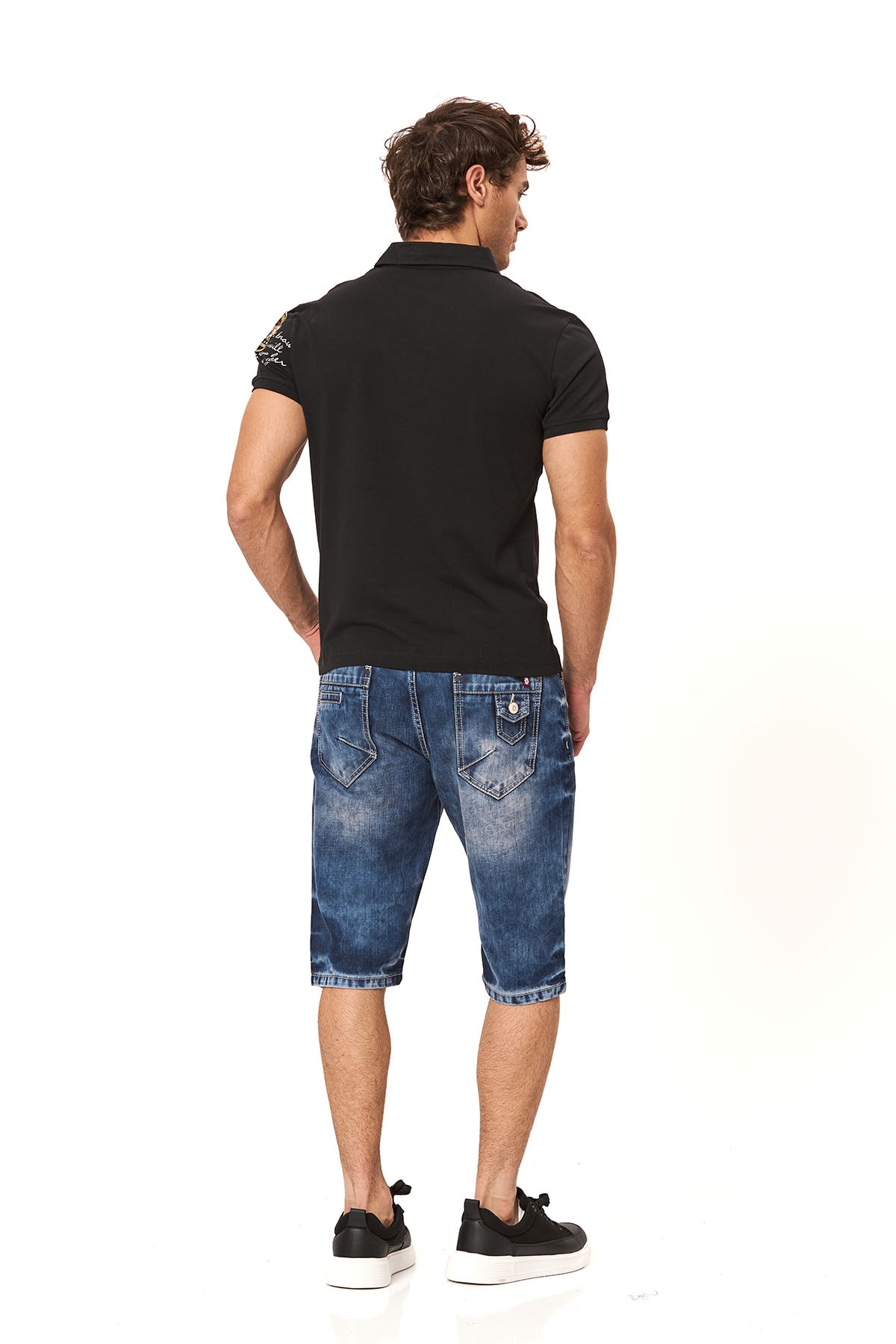 Cipo & Baxx Jeansbermudas Baumwolle, regular fit