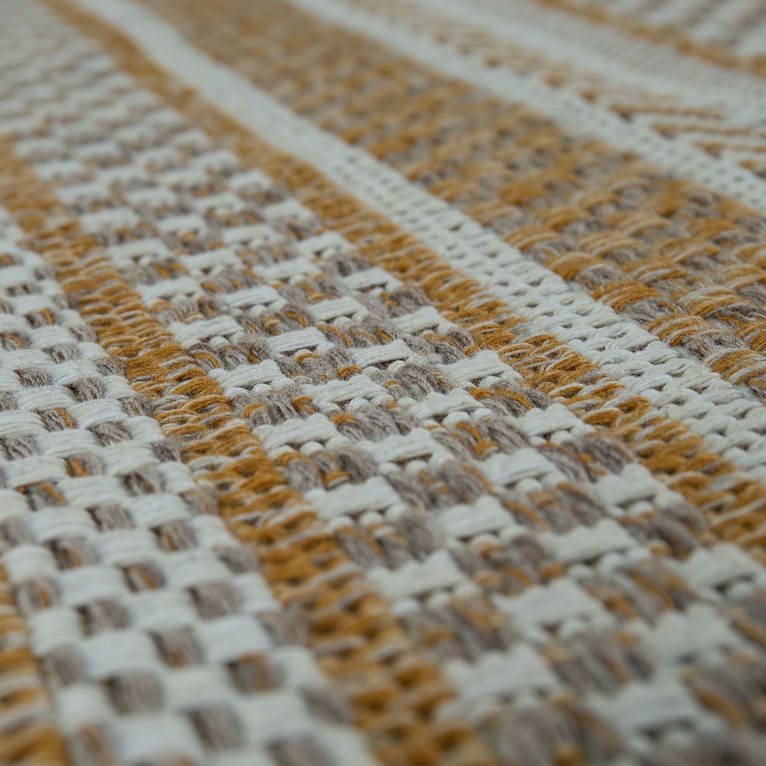 Paco Home Teppich »Varadero 464«, rechteckig, 4 mm Höhe, Flachgewebe, 3D-Design, Wohnzimmer