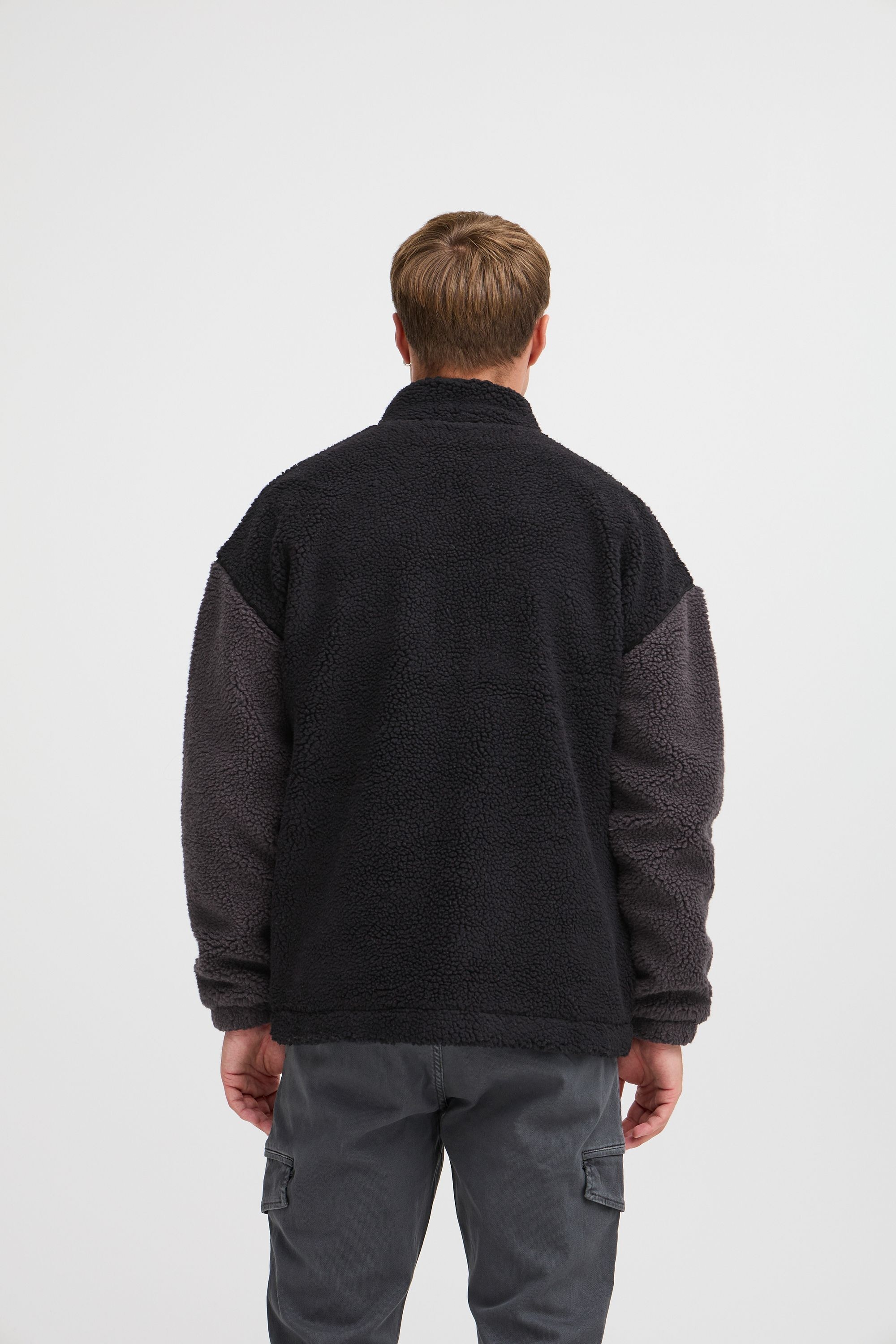 Indicode Fellimitatjacke »Fellimitatjacke IDTrautmar« ohne Kapuze