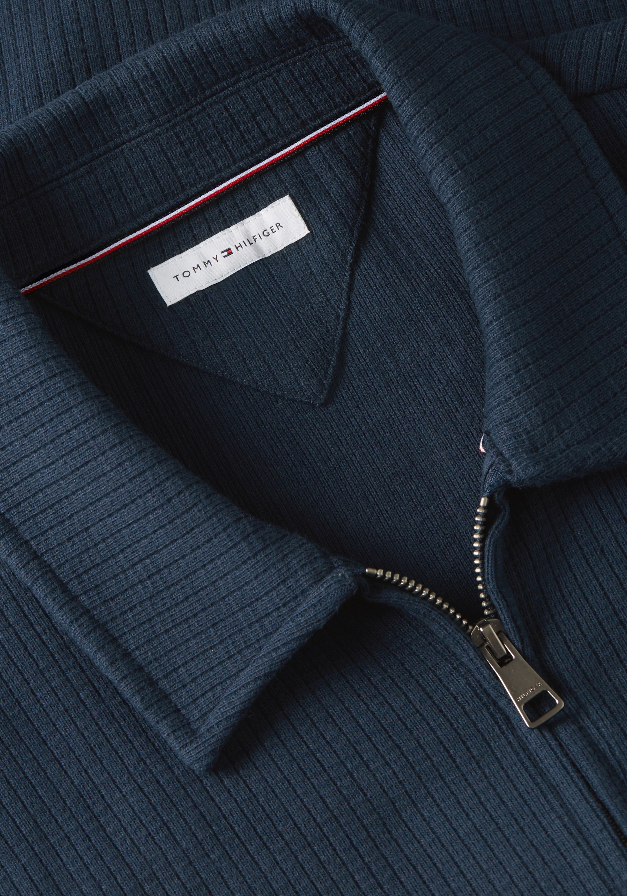 Tommy Hilfiger Sweatjacke »SUMMER TEXTUR«
