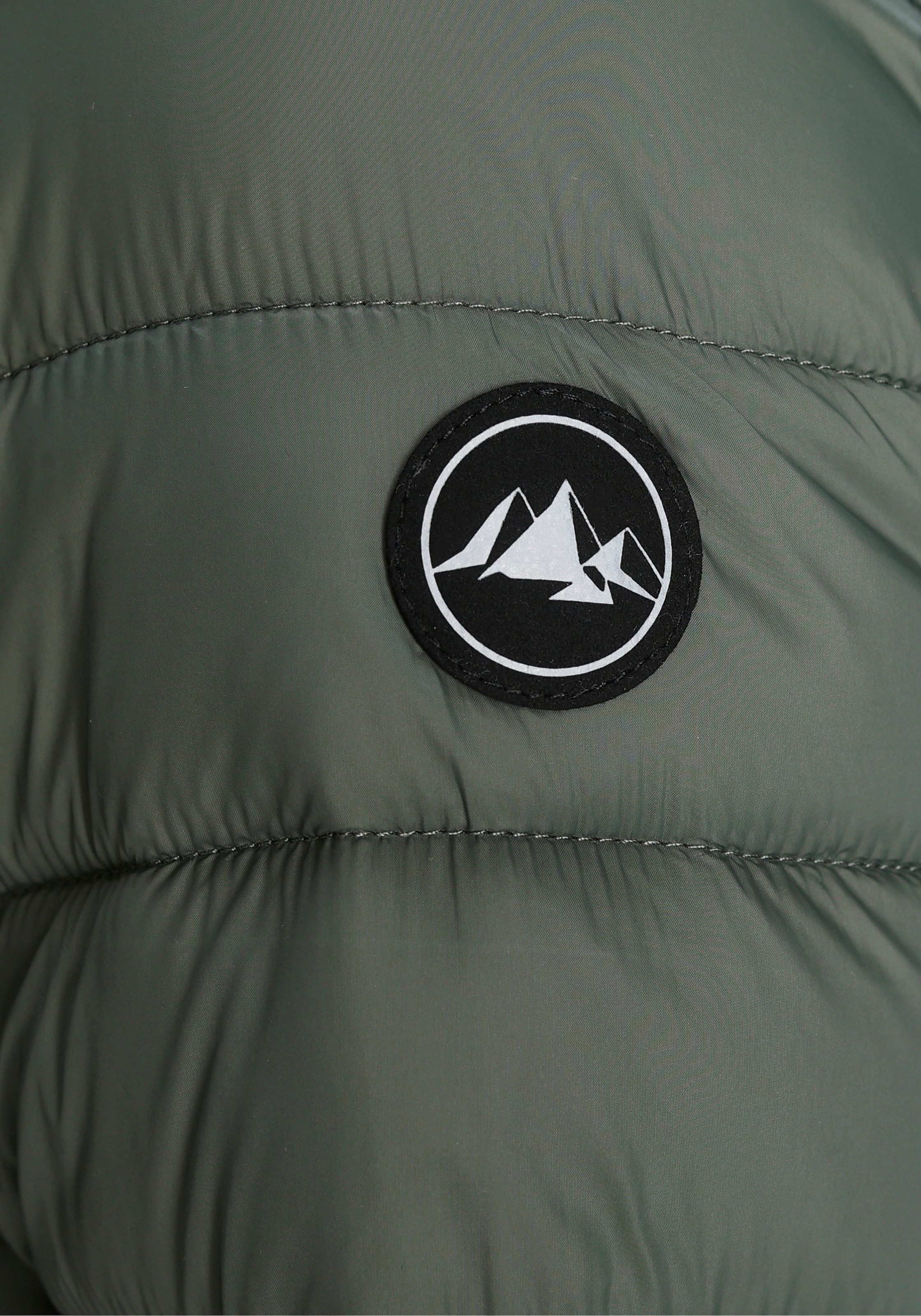 Polarino Steppjacke, mit Kapuze, Übergangsjacke für kühle Tage, aus leichtem Webmaterial