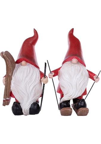 Myflair Möbel & Accessoires Weihnachtsfigur »Weihnachtsdeko rot«, (Set, 2 St.),... kaufen