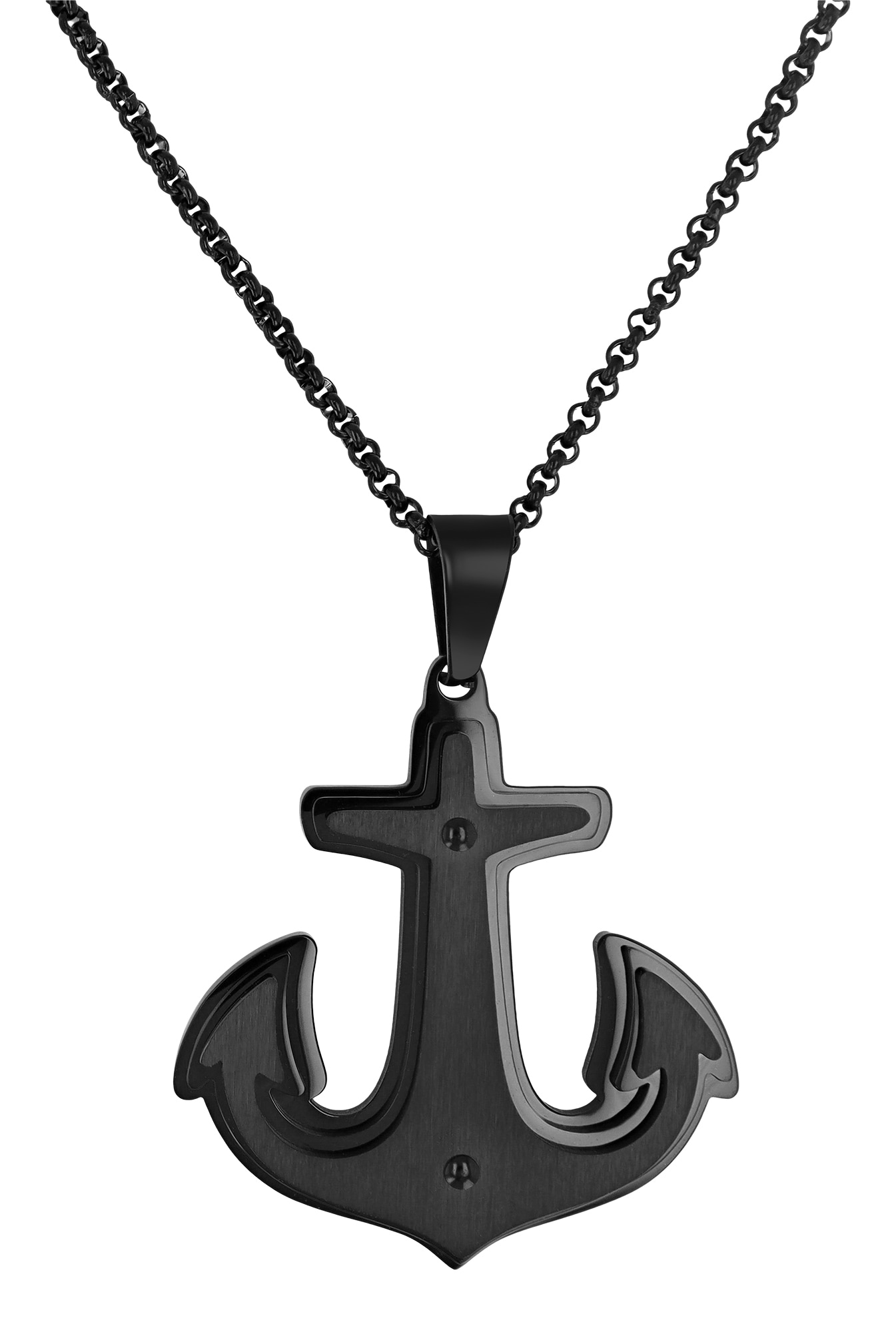 Adelia´s Kettenanhänger »Herren Anhänger ¿ Gravuranhänger aus Edelstahl«